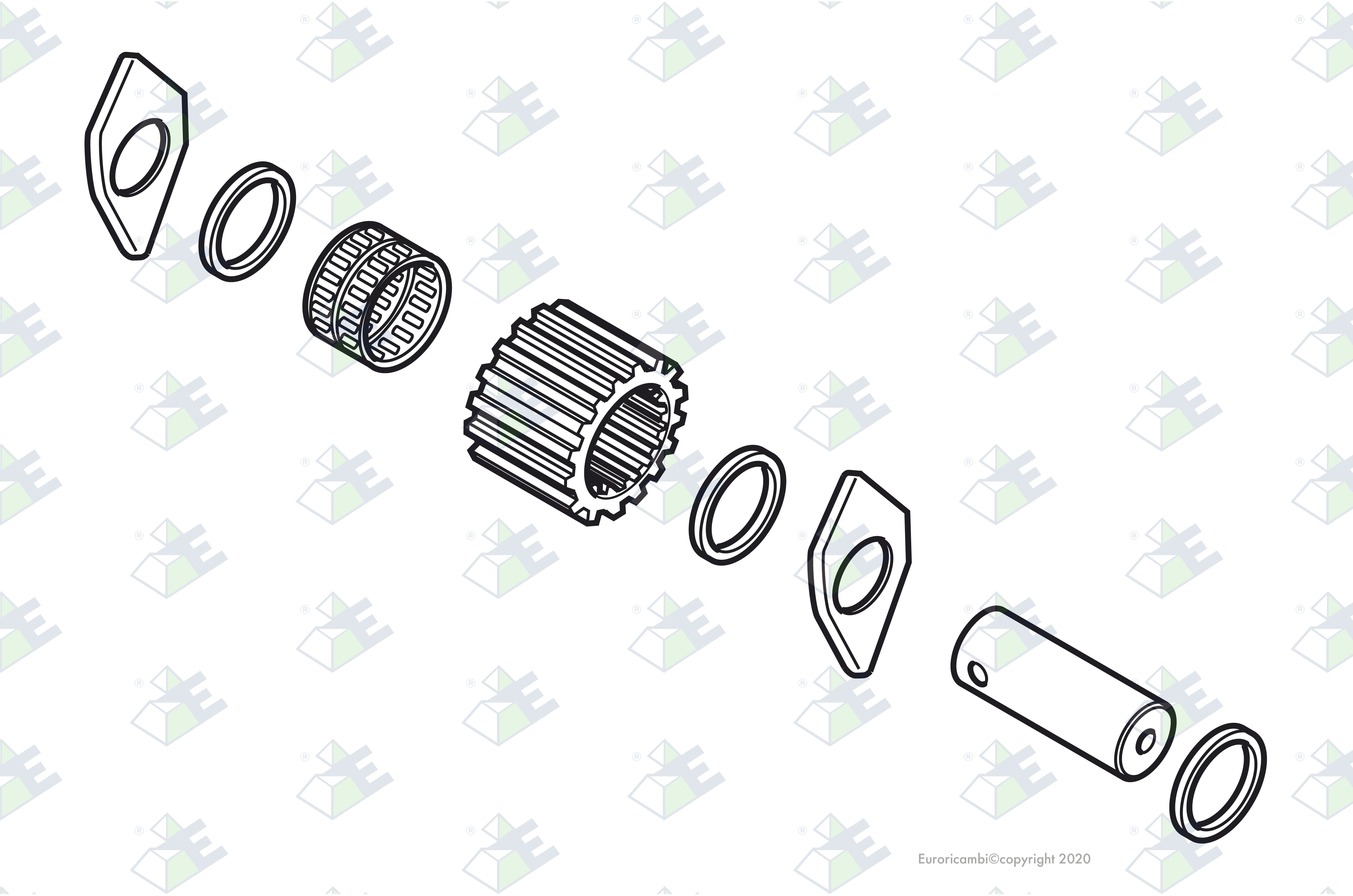 REPAIR KIT Passend zu DAF 680989