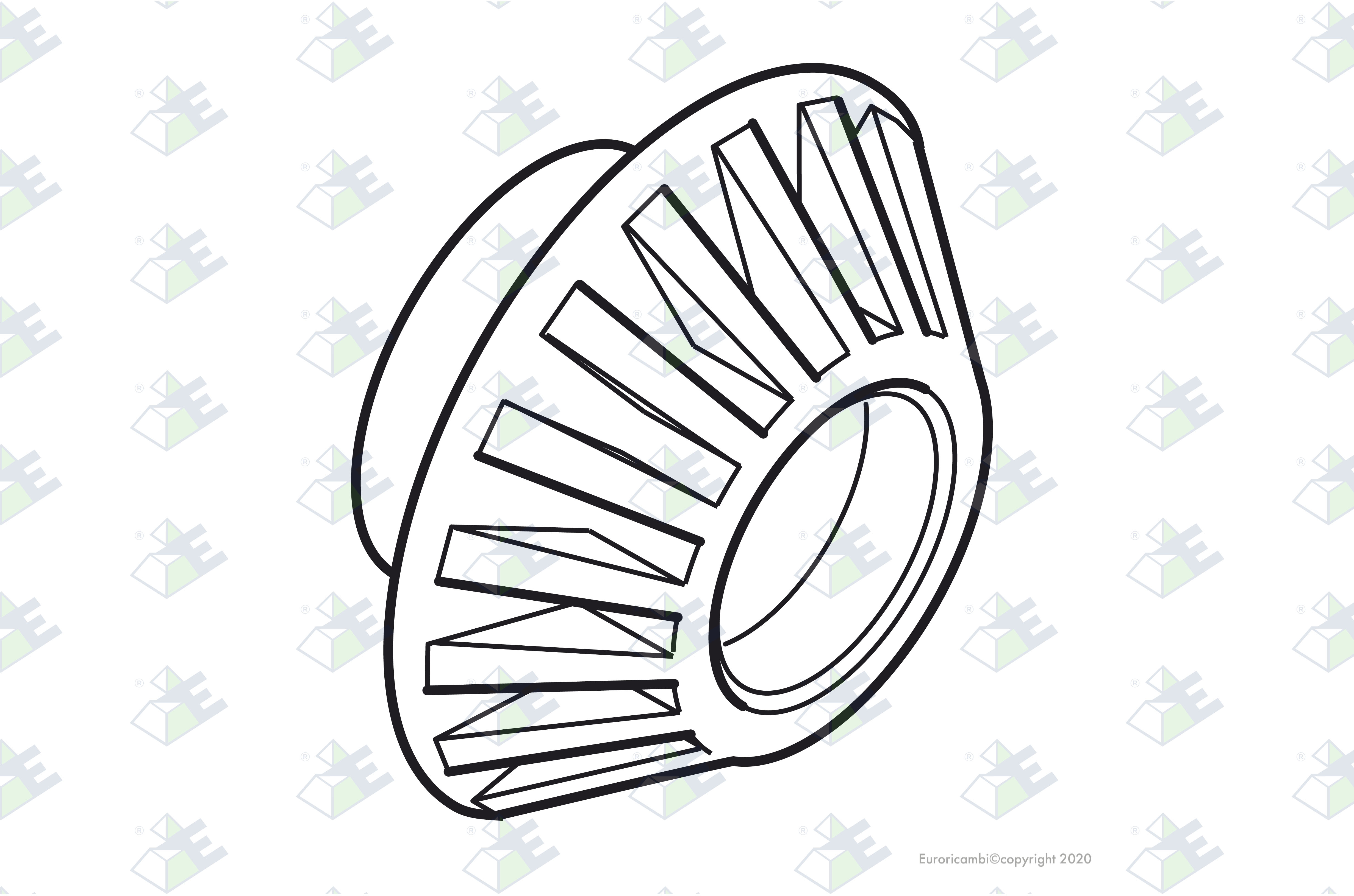 PLANETENRAD Z 16 - 40 SPL Passend zu DAF 1295669