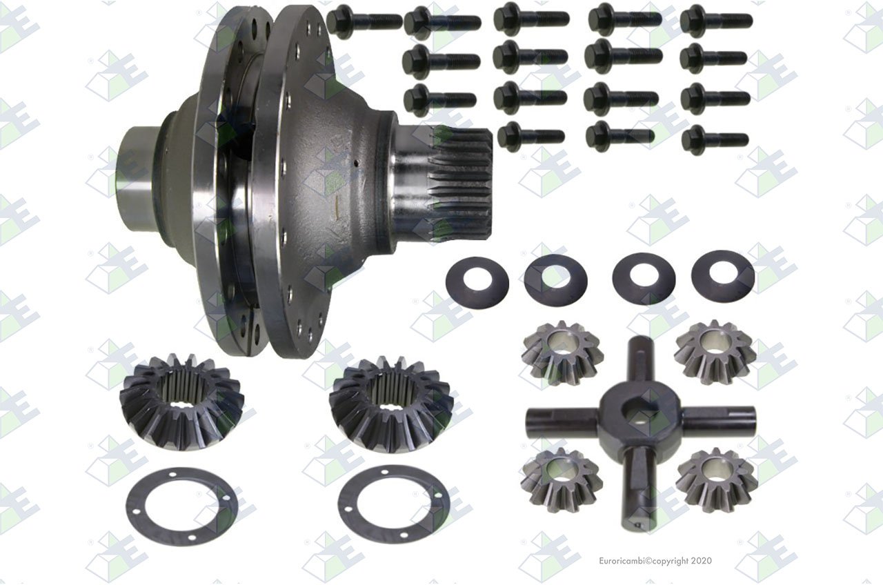 DIFF.-GEHAEUSE KOMPLETT Passend zu DAF 18170151