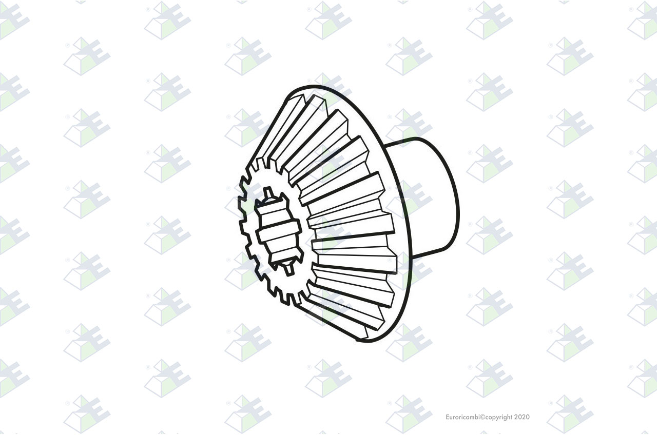 SIDE GEAR 18 T.-16 SPL. Passend zu DANA - SPICER AXLES 102497