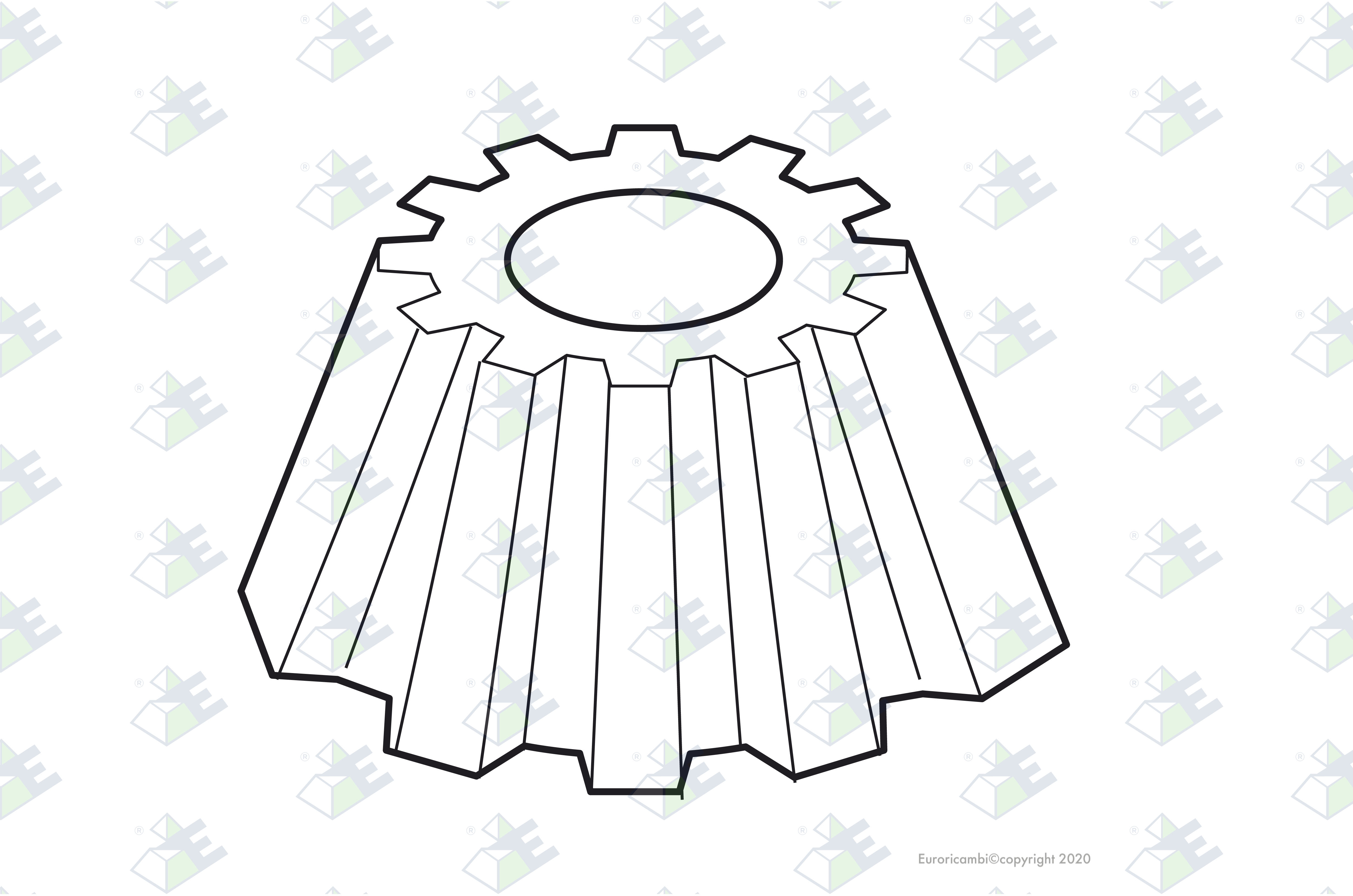 PLANETENRAD Z 11 Passend zu DANA - SPICER AXLES 95214