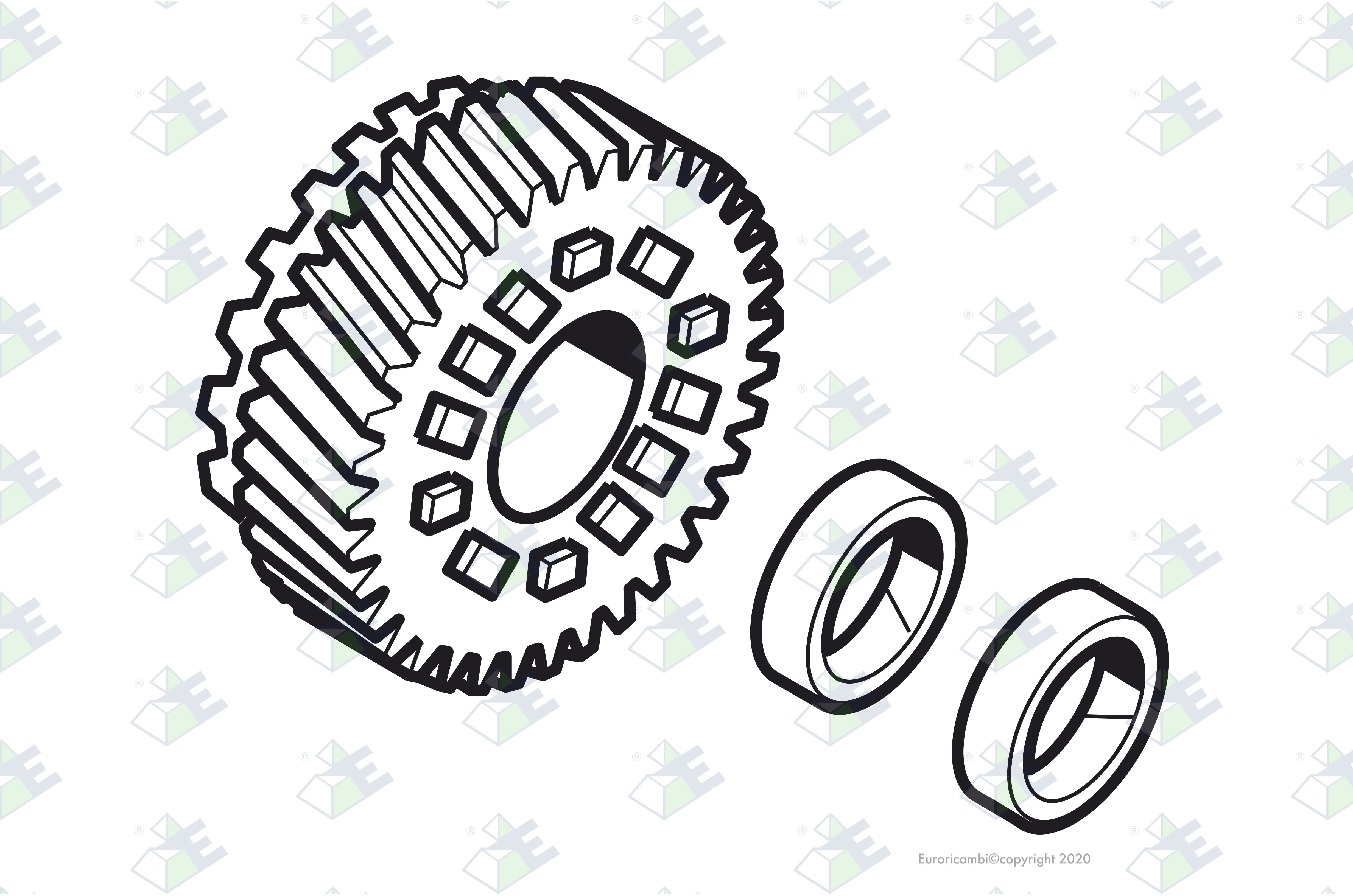 ZAHNRAD KOMPL. Z 31 Passend zu DANA - SPICER AXLES 78863