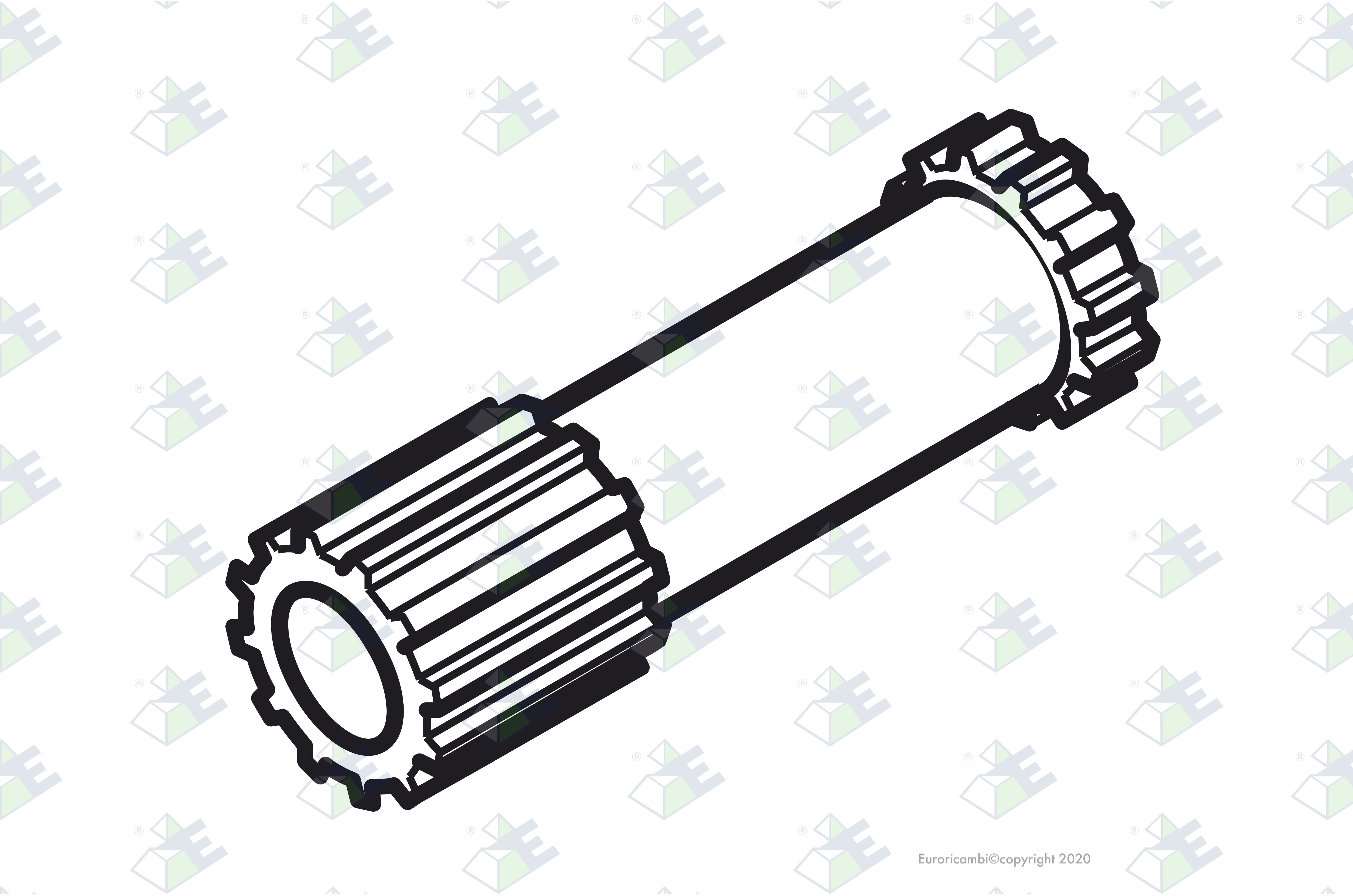 SPANNHUELSE Z 16 Passend zu DANA - SPICER AXLES 113598