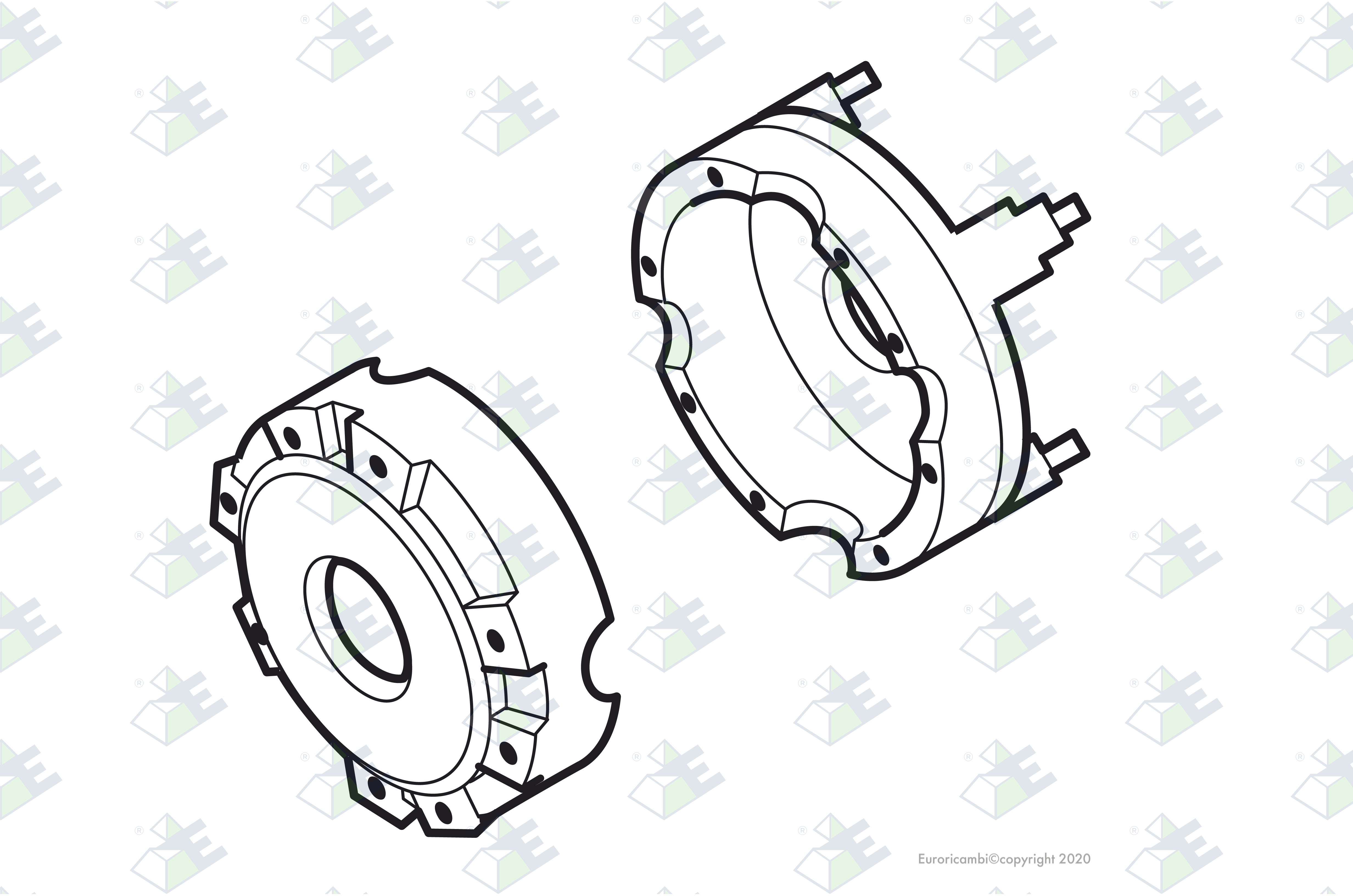 DIFF.-GEHAEUSE LEER Passend zu DANA - SPICER AXLES 52112