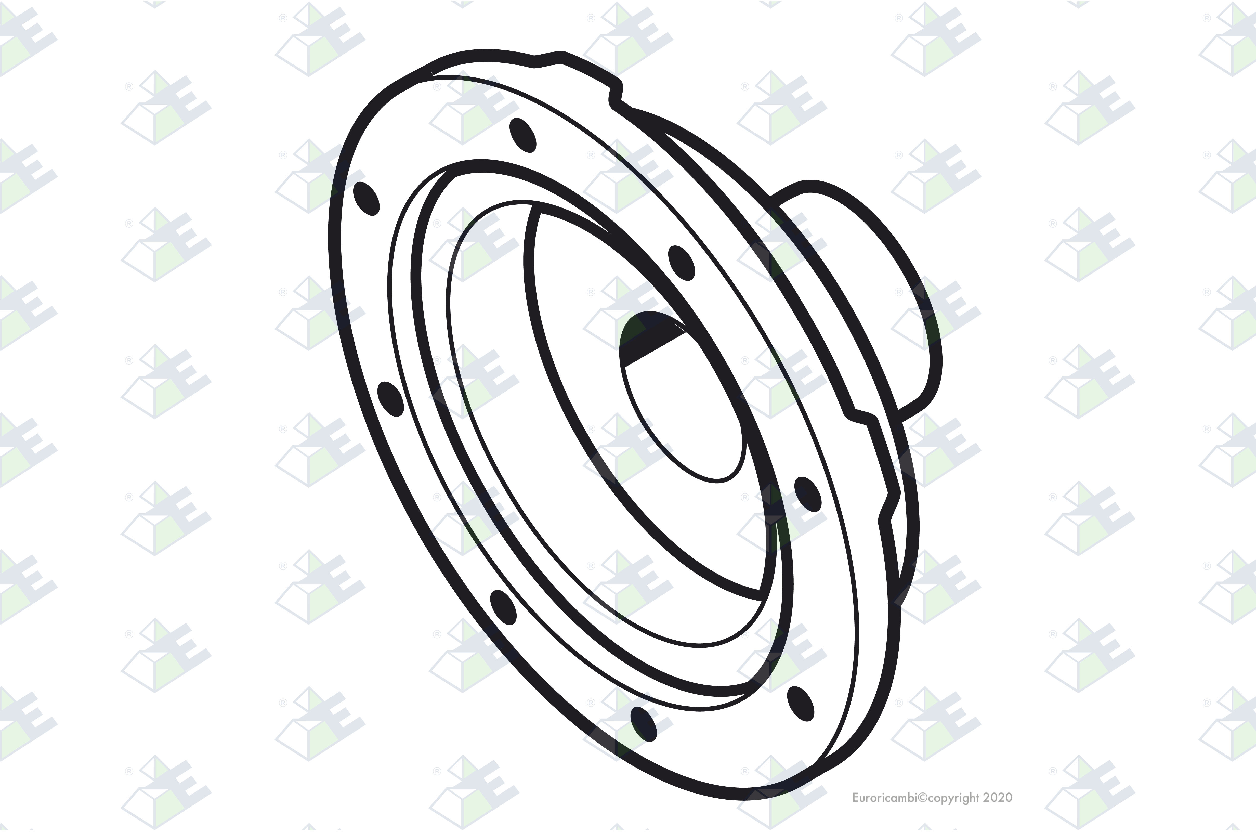 GEHAEUSEHAELFTE DIFF. Passend zu DANA - SPICER AXLES 13385