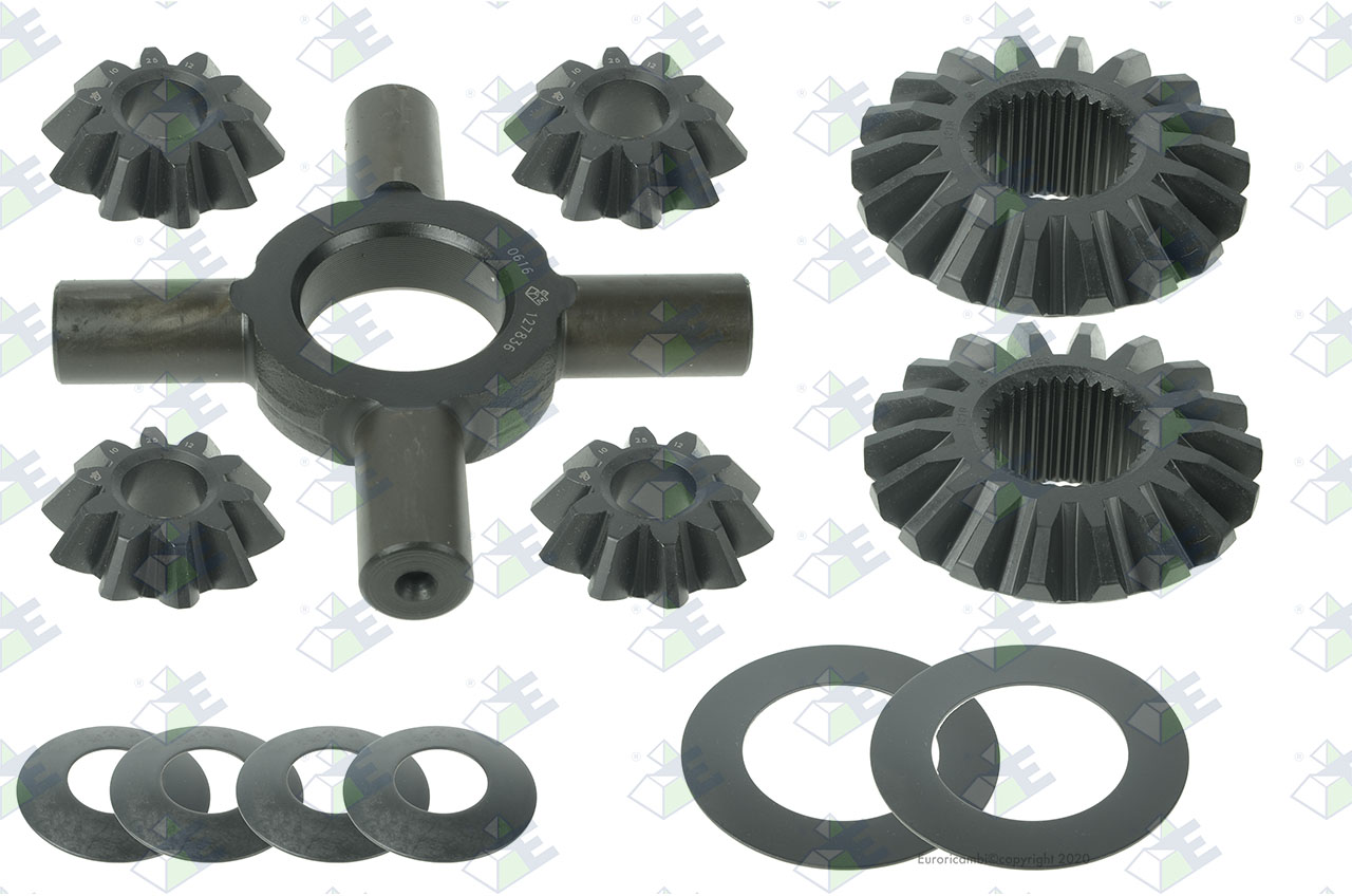 SATZ DIFFERENTIAL Passend zu DANA - SPICER AXLES 114467