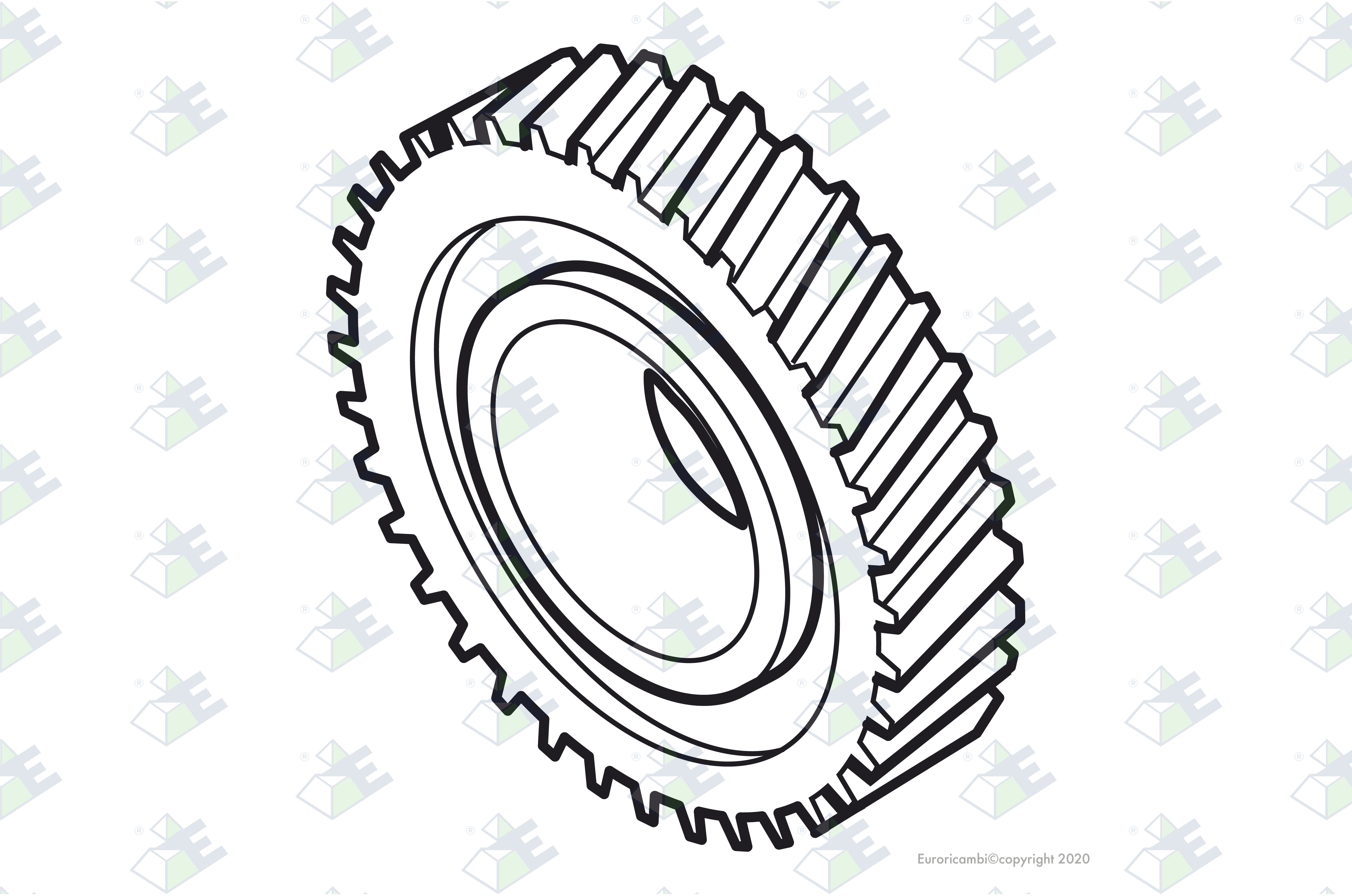 ZAHNRAD 3. GANG Z 27 Passend zu EATON - FULLER 21546