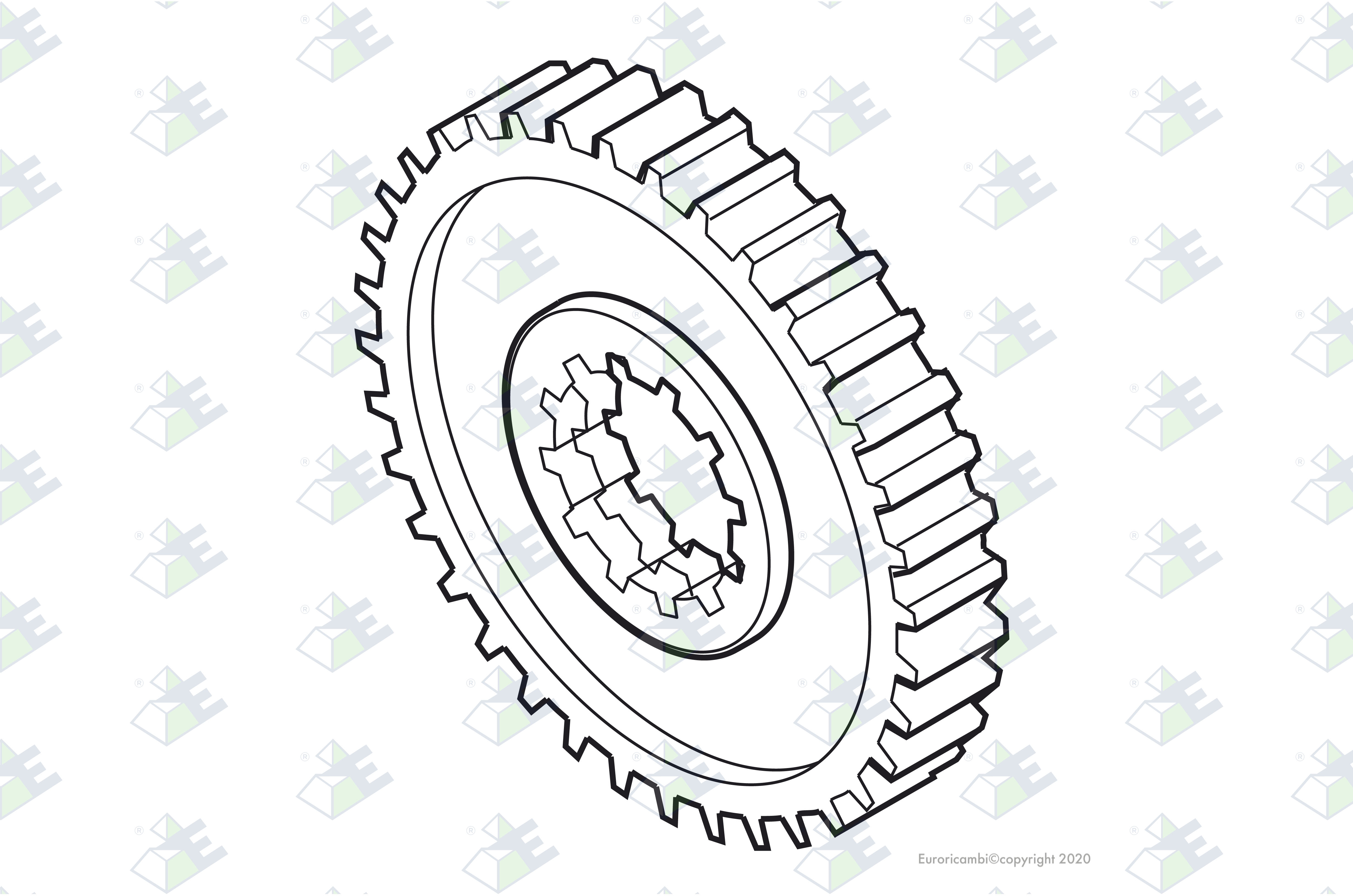 ZAHNRAD Z 44 Passend zu EATON - FULLER 16711