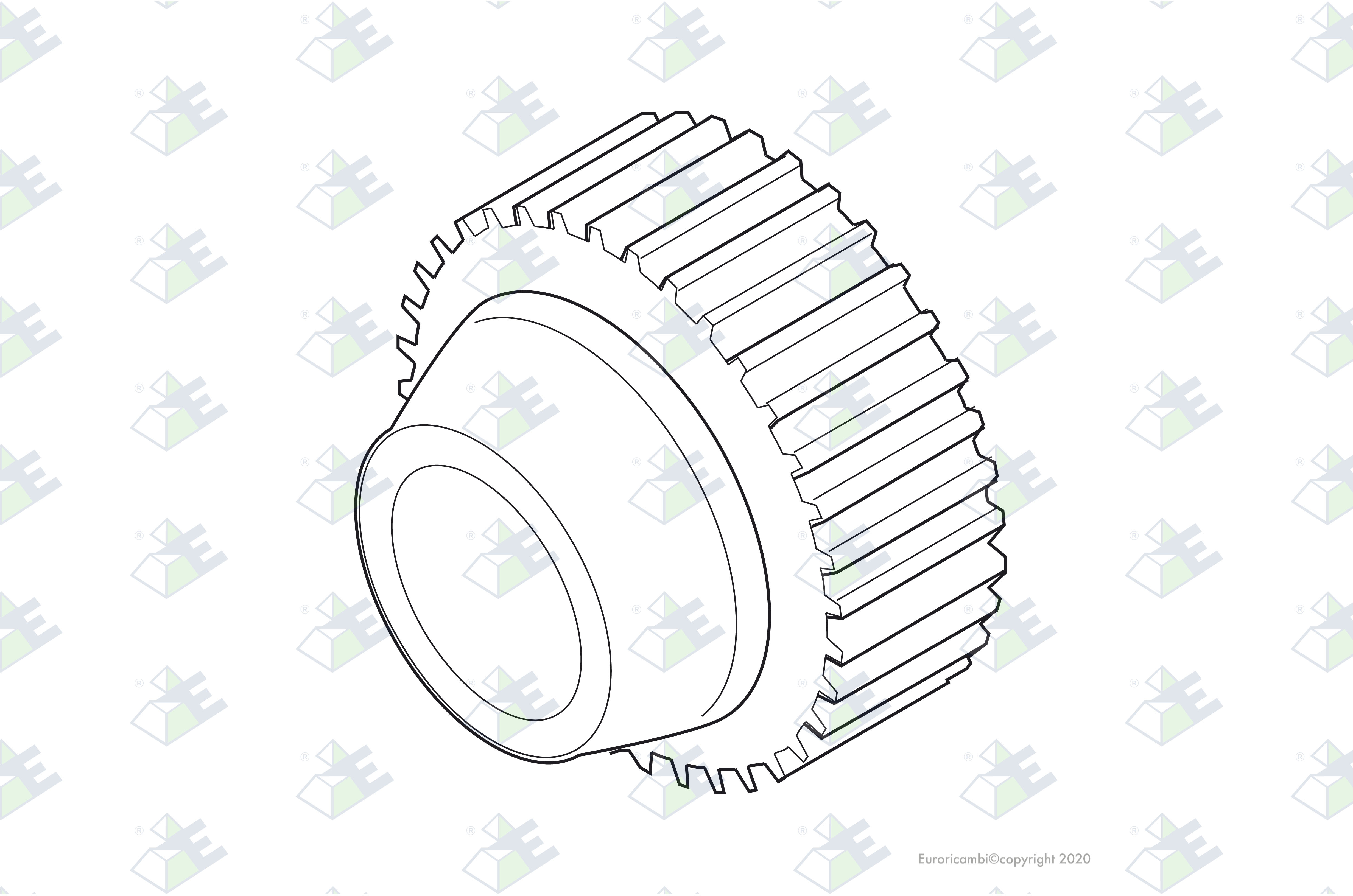 ZAHNRAD 1. GANG Z 22 Passend zu EATON - FULLER 16710