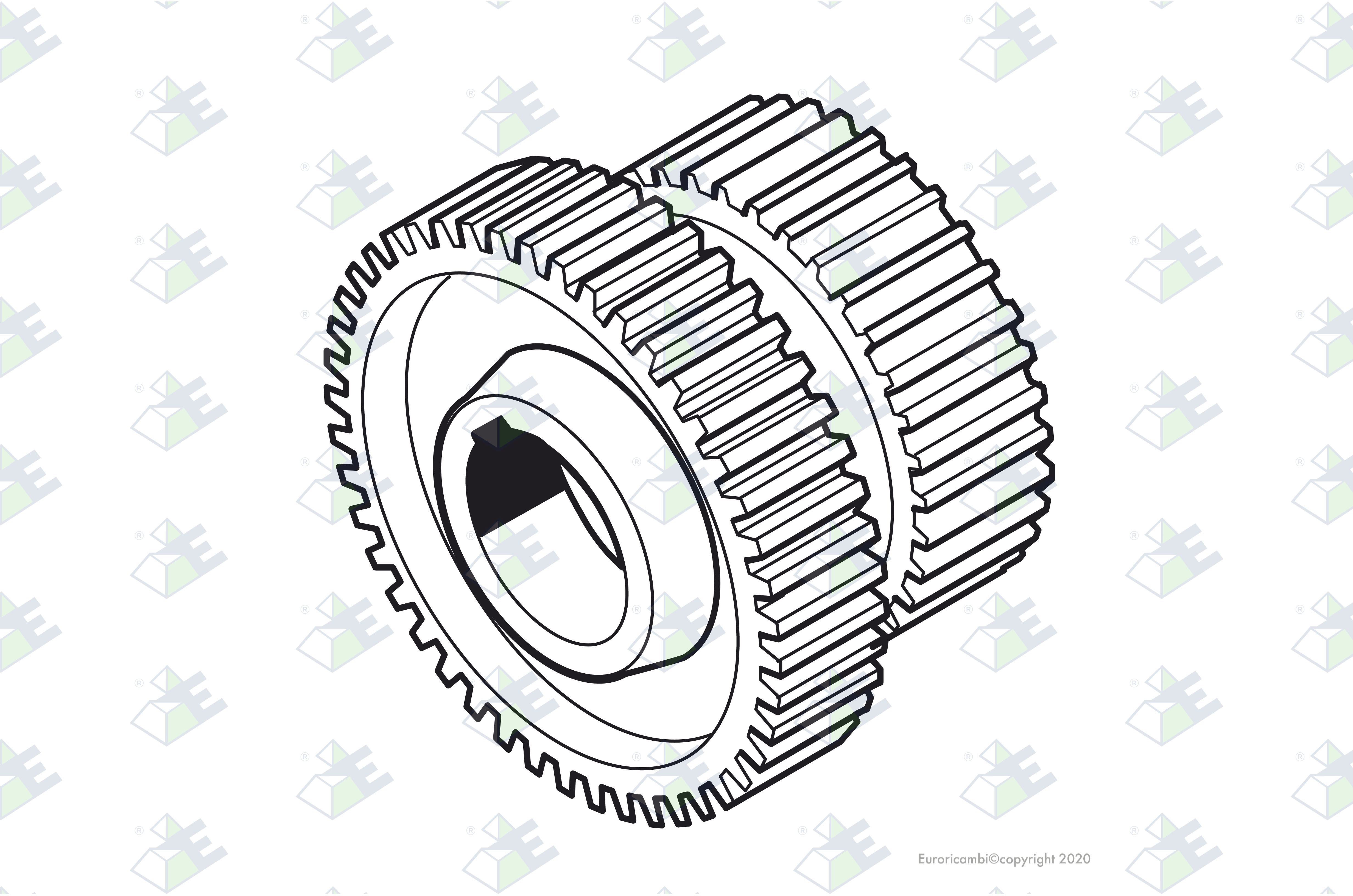 ZAHNRAD Z 33/38 Passend zu EATON - FULLER A4918