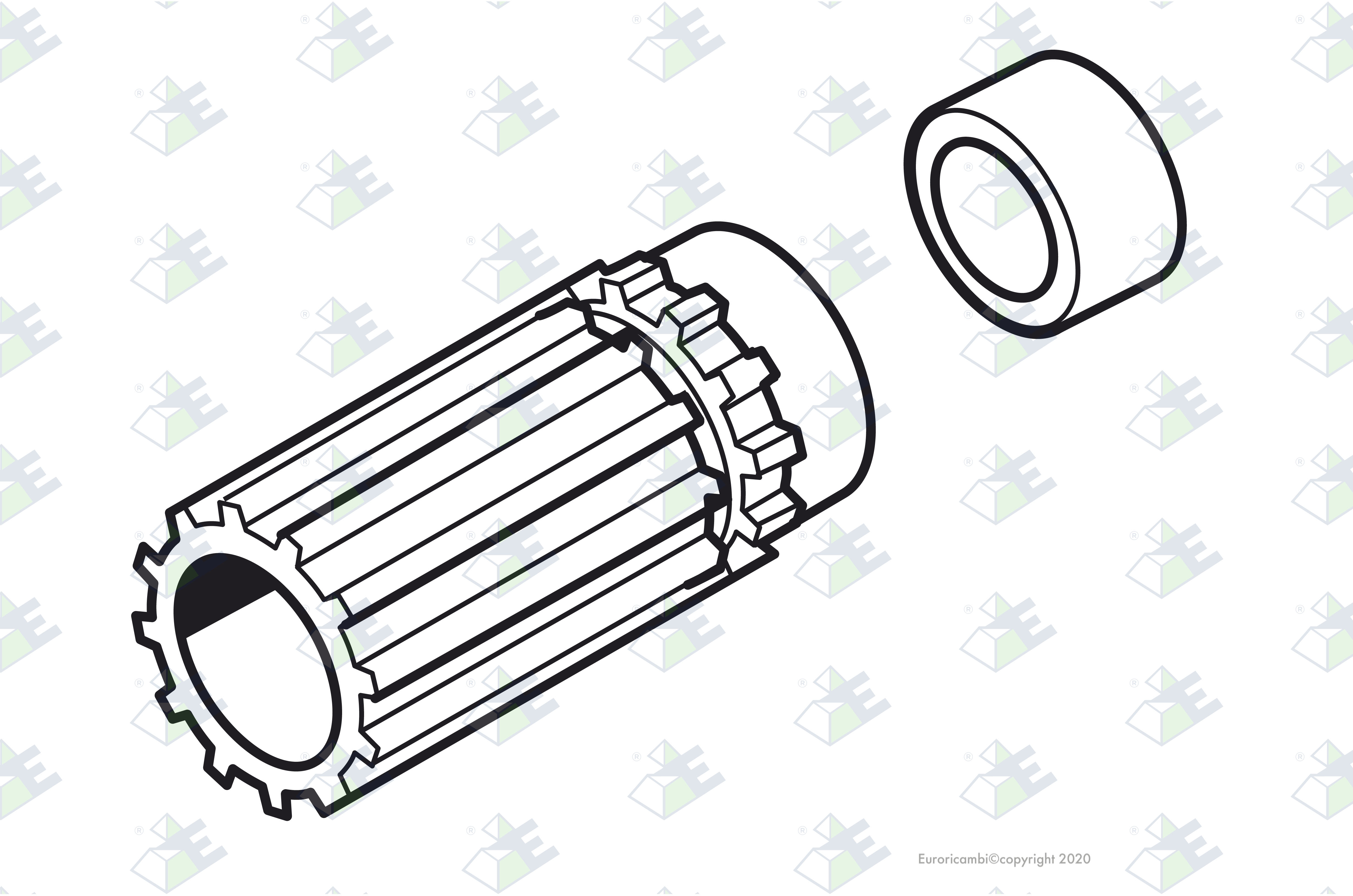 SATZ HAUPTWELLE Passend zu EATON - FULLER K1545