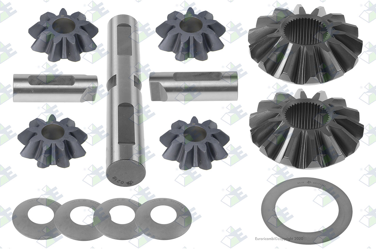 SATZ DIFFERENTIAL 41 SPL. Passend zu MERCEDES-BENZ 60171677