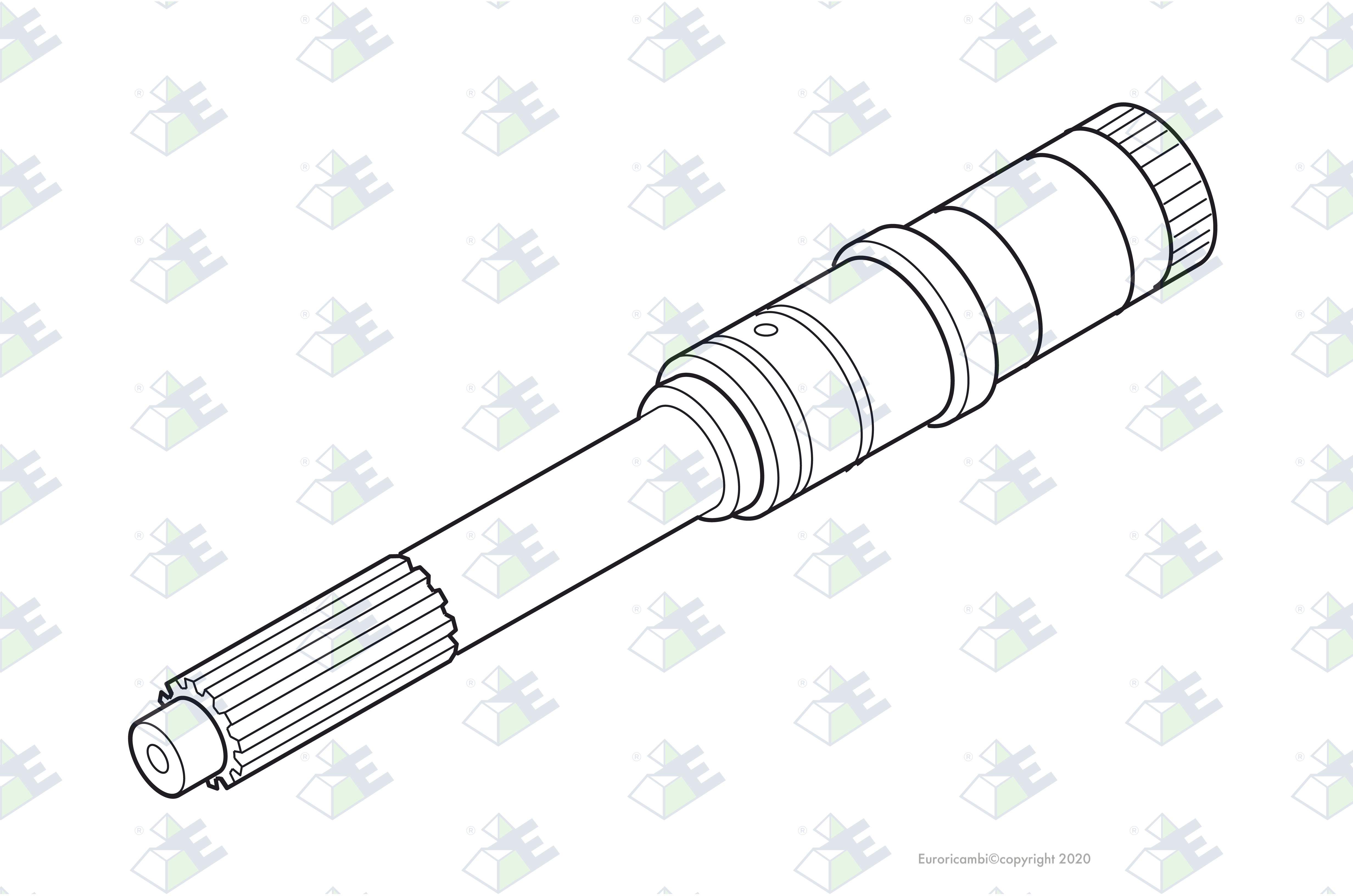 ANTRIEBSWELLE (GV) Passend zu MERCEDES-BENZ 3872621301