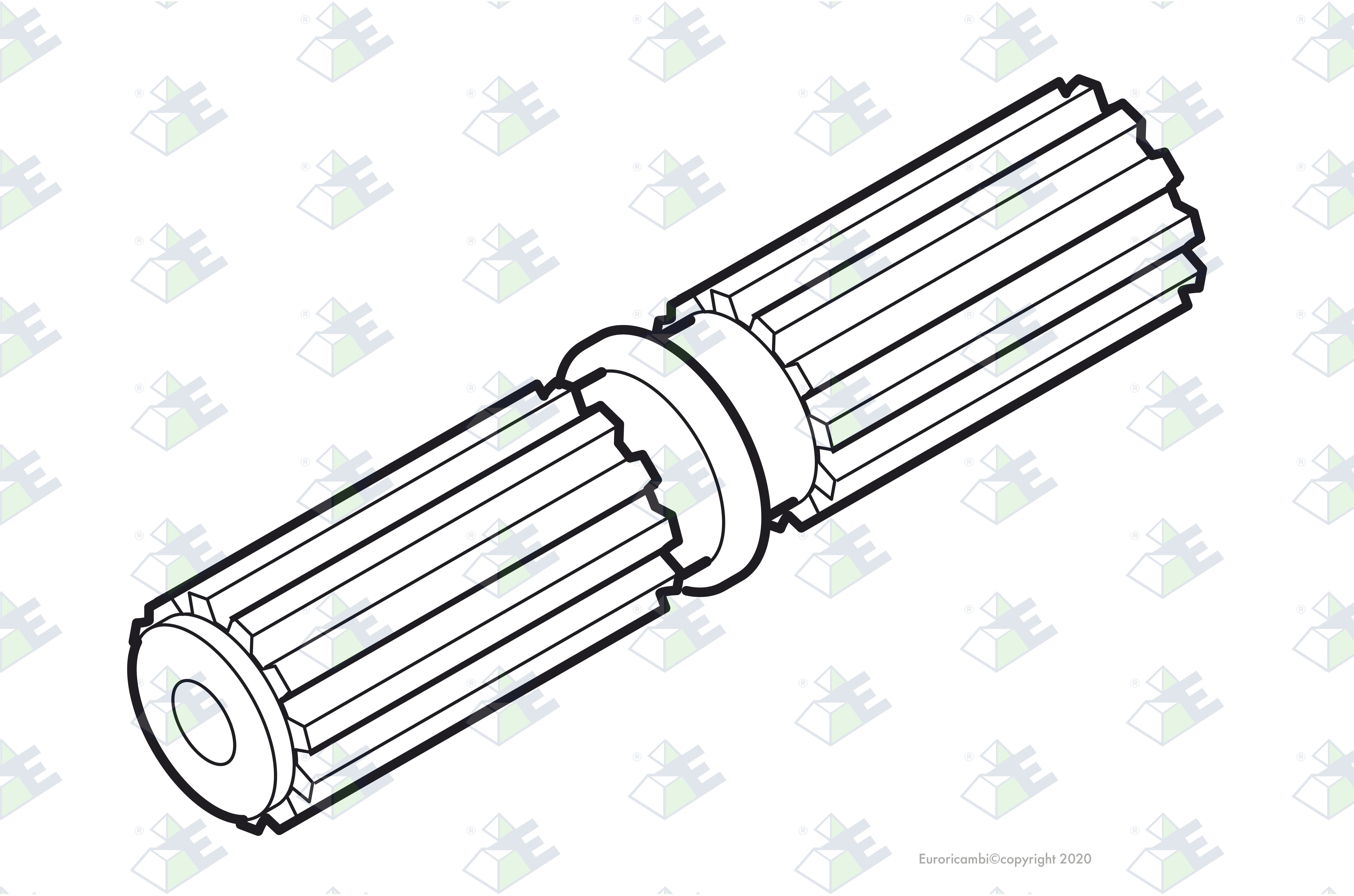 WELLE Passend zu MERCEDES-BENZ 3432831306