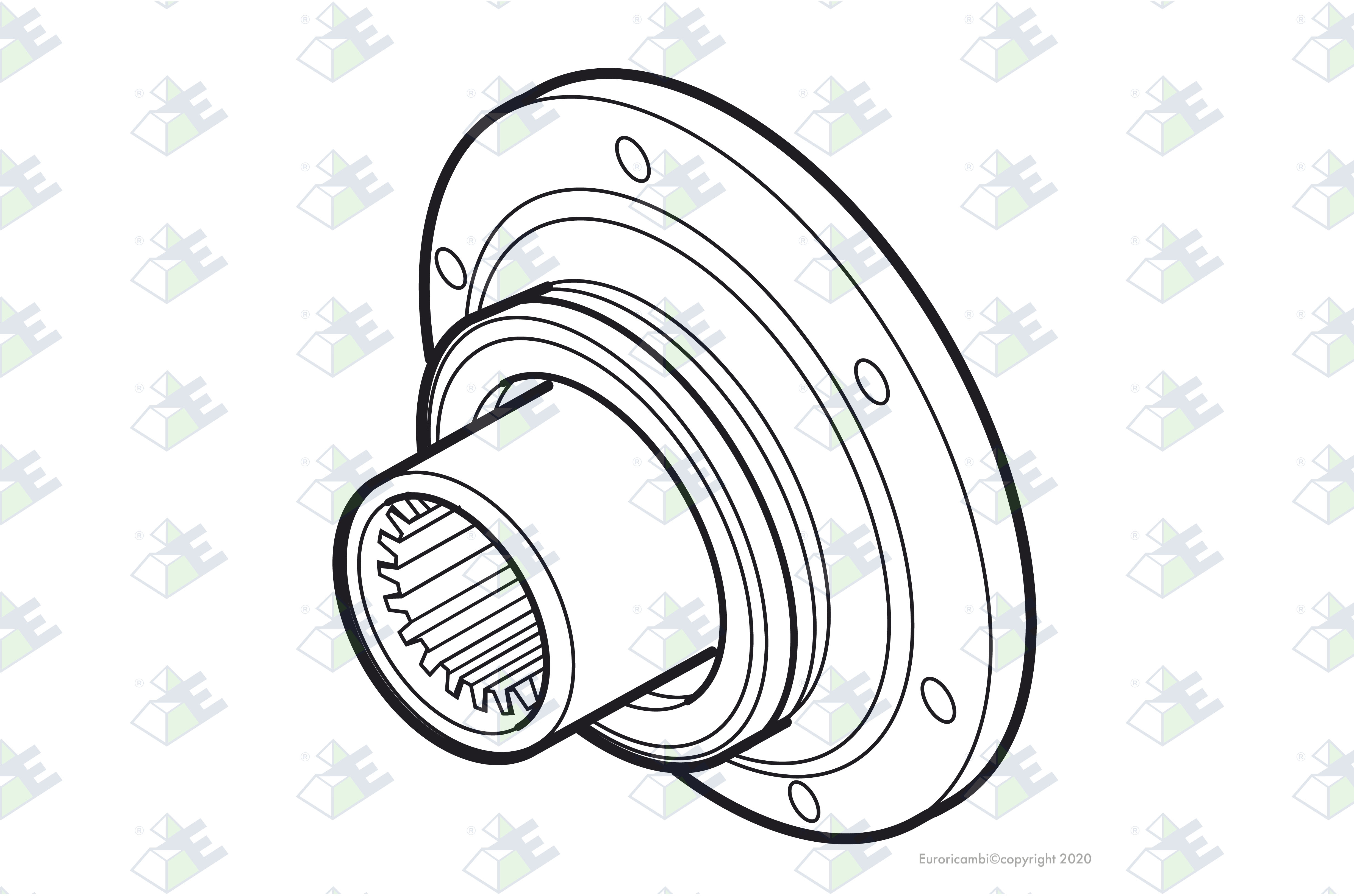 AUSLASSFLANSCH D.150 Passend zu MERCEDES-BENZ 3432820545