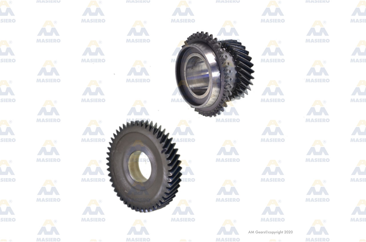 SATZ ZAHNRAD 6. 47X28 Passend zu RENAULT CAR 61072