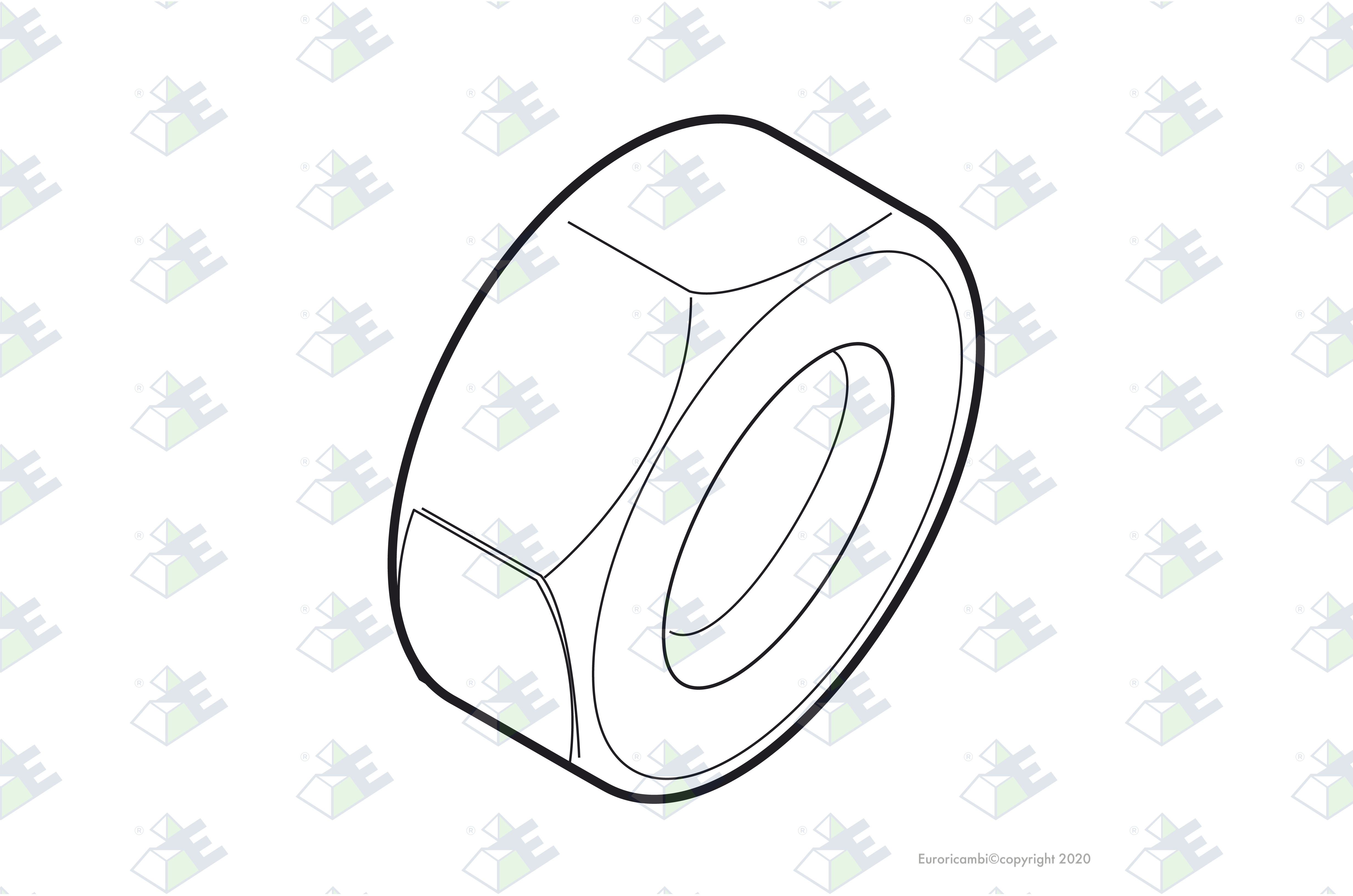 MUTTER D.18X2,5 MM Passend zu S C A N I A 294613