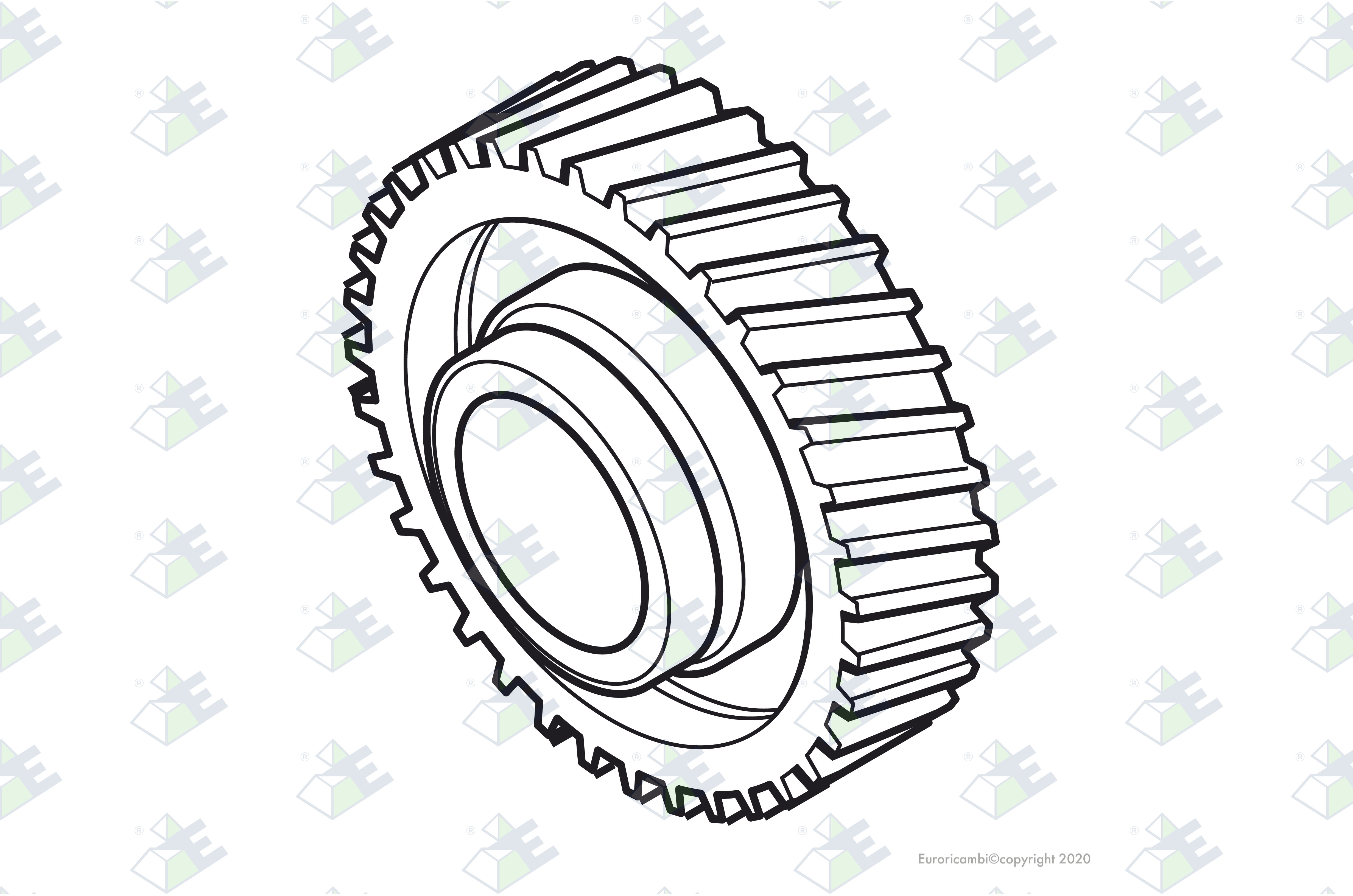 ZAHNRAD Z 22 Passend zu S C A N I A 244384