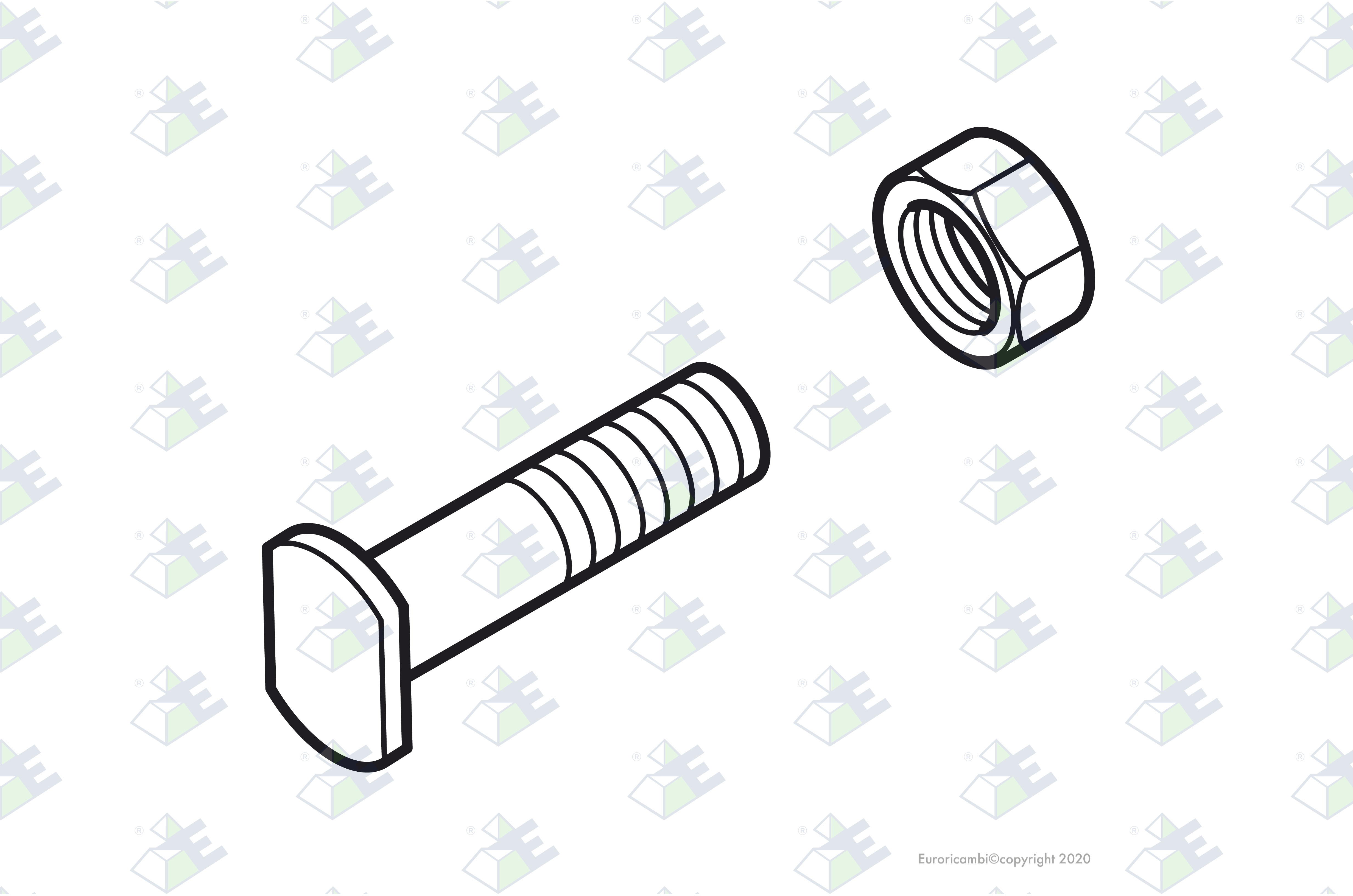 SET MUTT+SCHR 18X60X1,5MM Passend zu S C A N I A 74170515