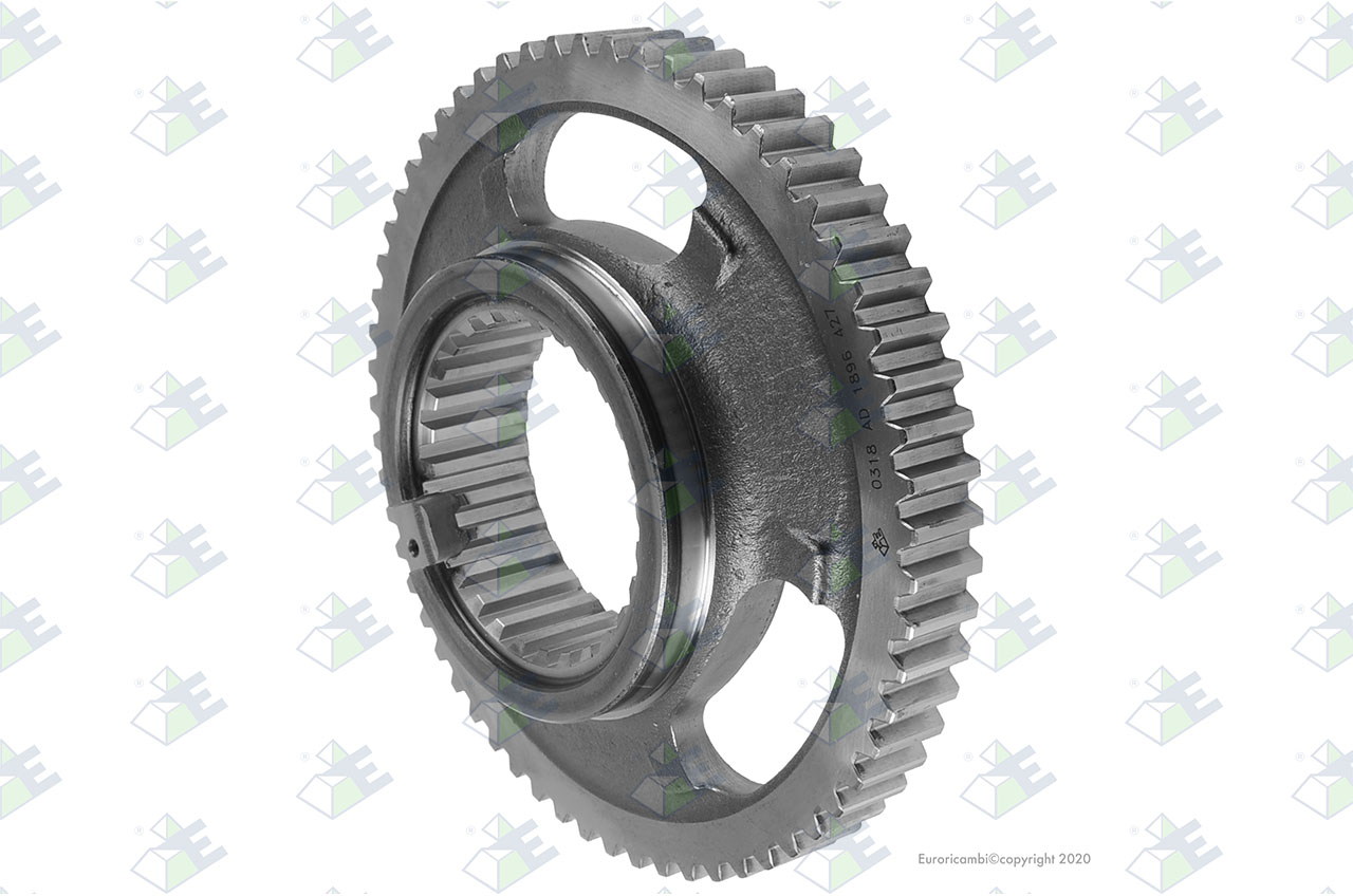 ZAHNKRANZNABE H=57,00 MM Passend zu S C A N I A 1896427