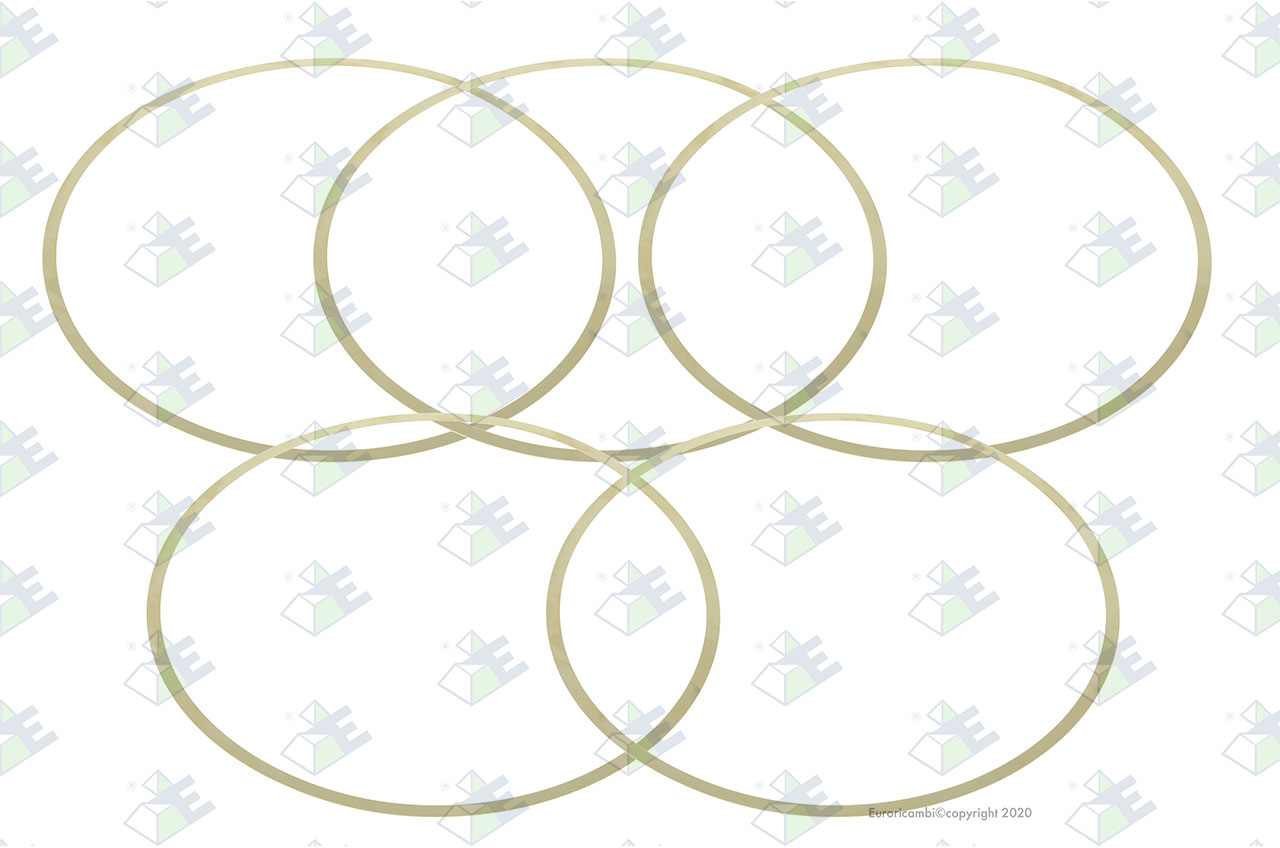 DISTANZSCHEIBE 0,20 MM Passend zu S C A N I A 312151