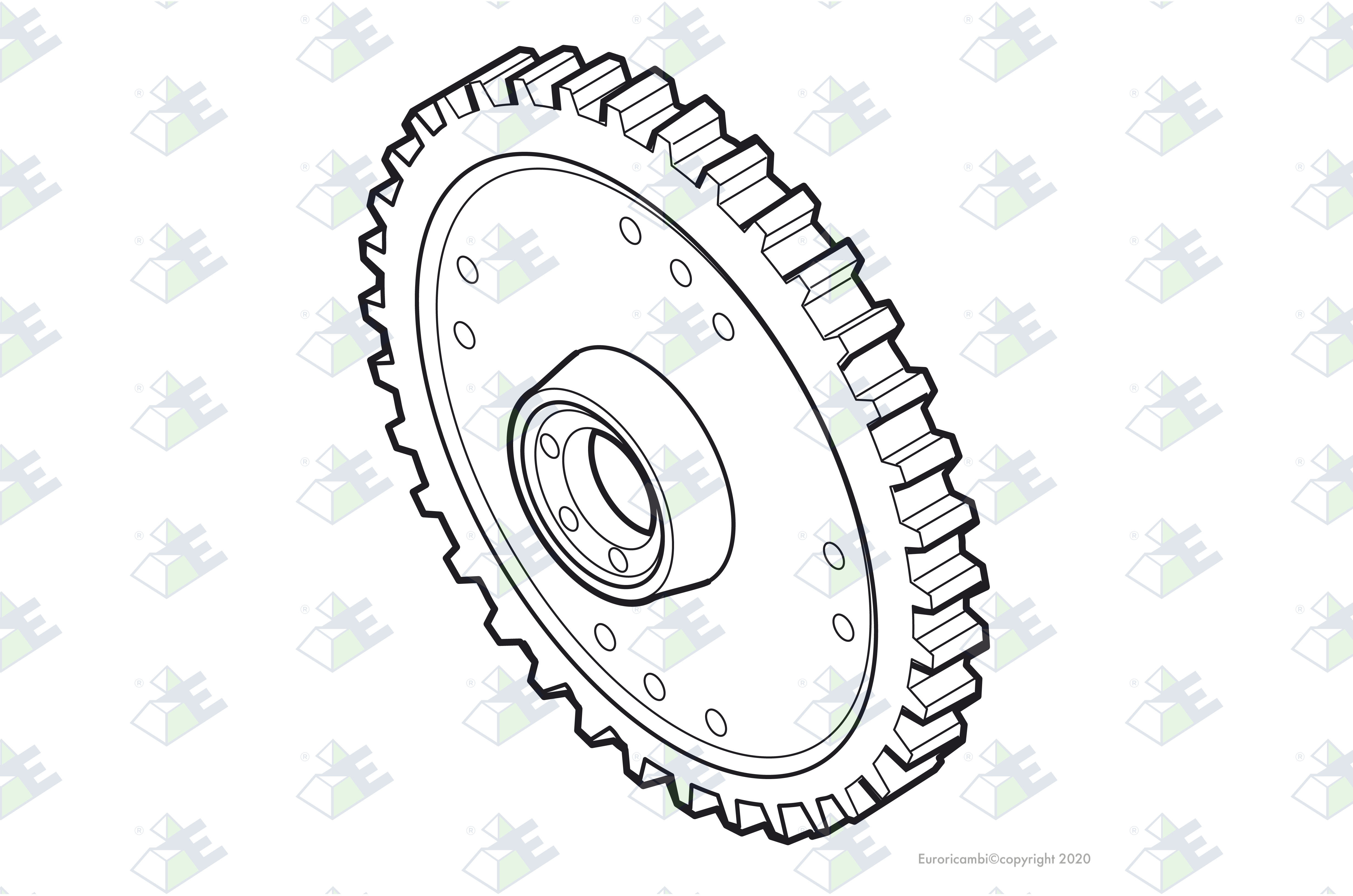 MOTORSCHWUNGRAD Passend zu S C A N I A 393151