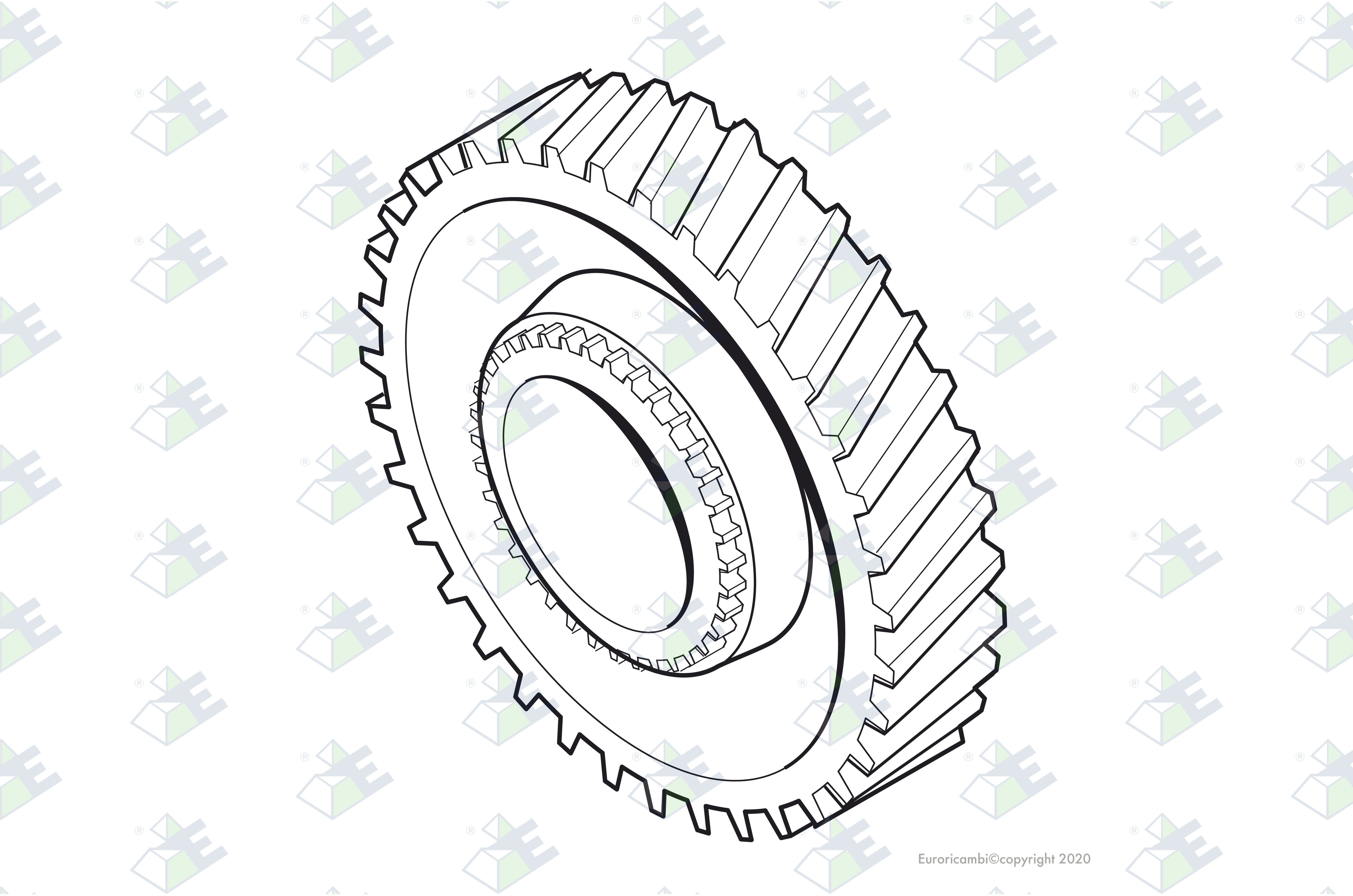 ZAHNRAD 4. GANG Z 28 Passend zu S C A N I A 325251