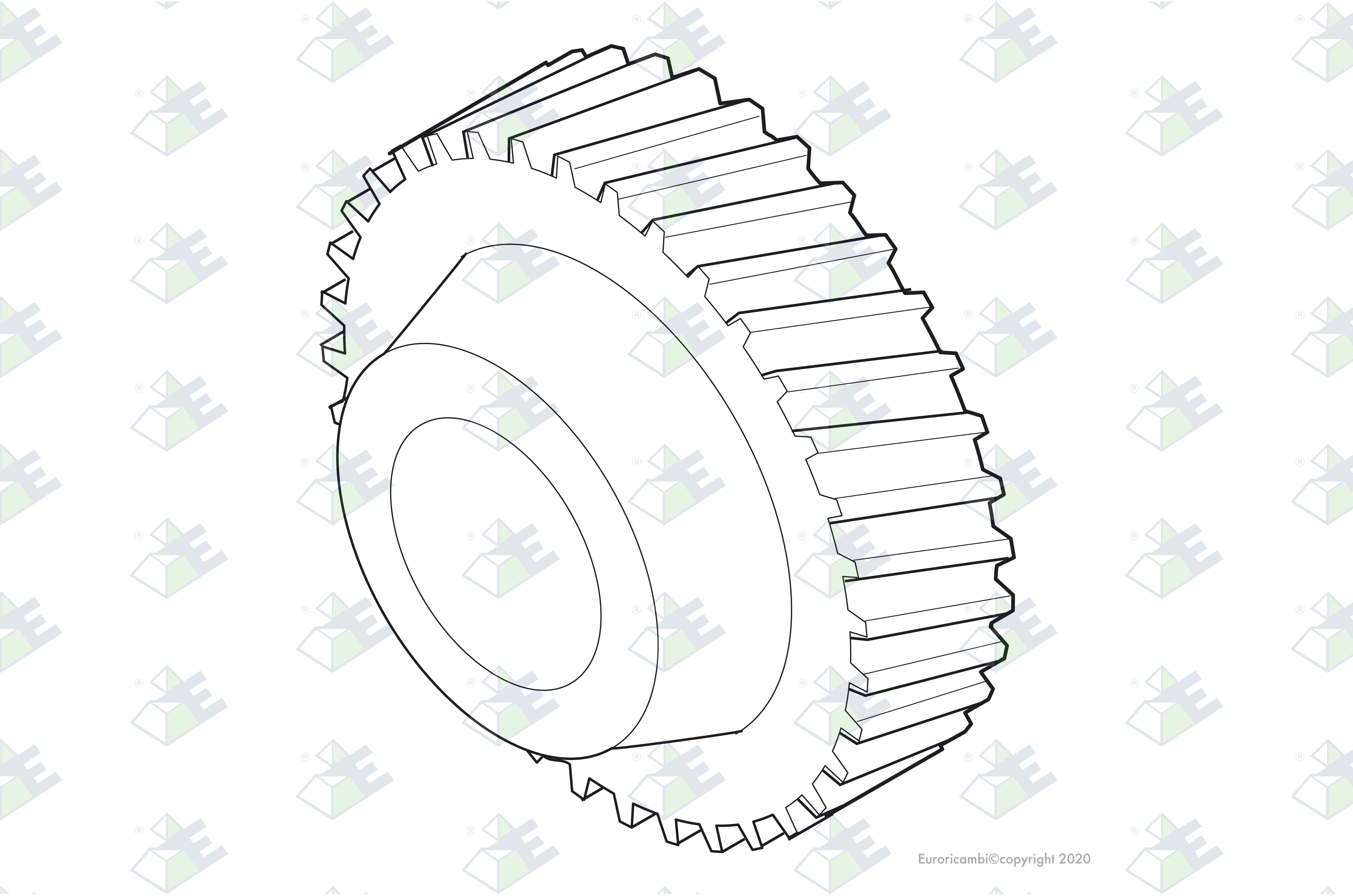 ZAHNRAD 4. GANG Z 35 Passend zu S C A N I A 284809