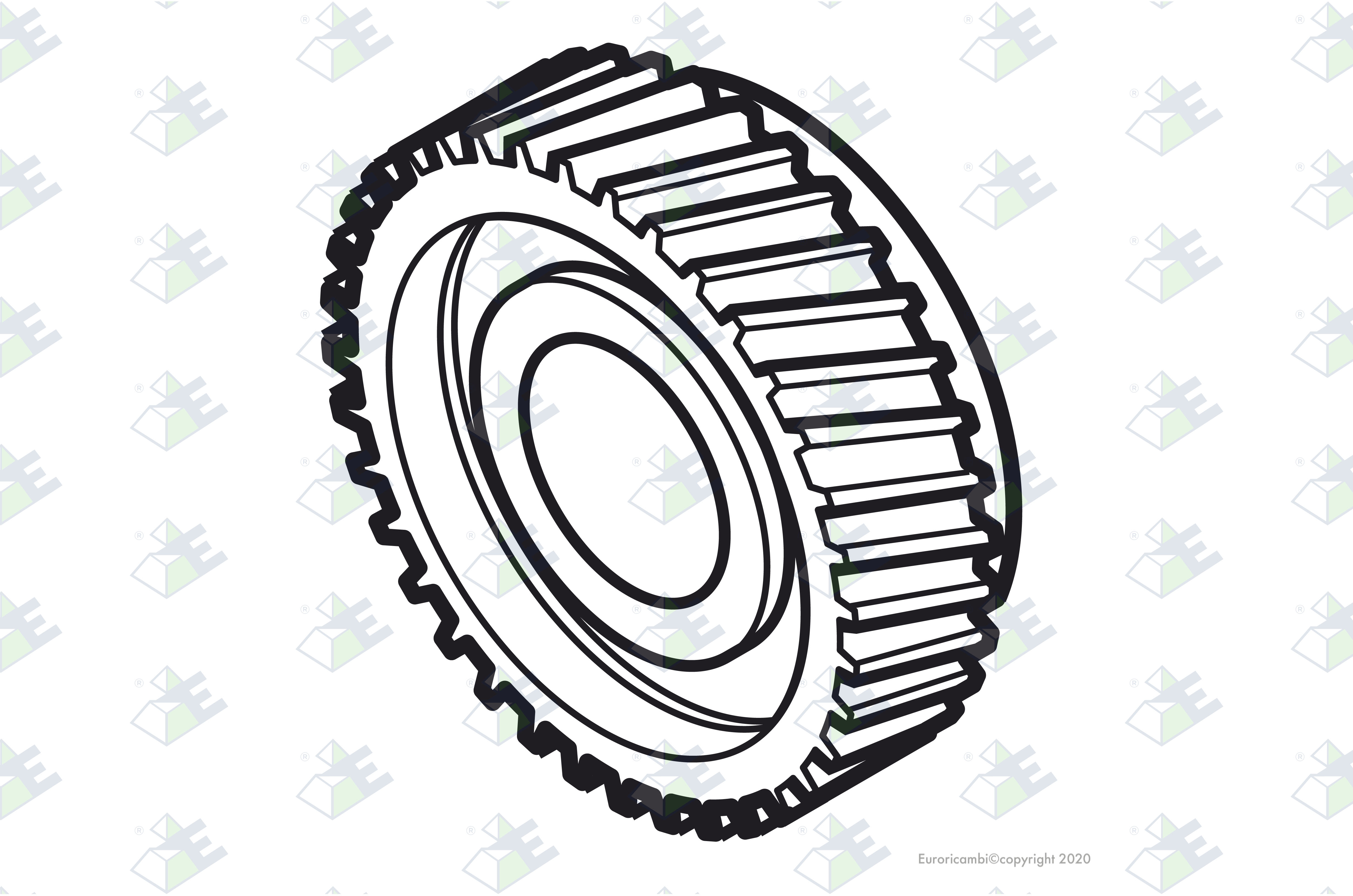 ZAHNRAD 5. GANG Z 41 Passend zu S C A N I A 391246