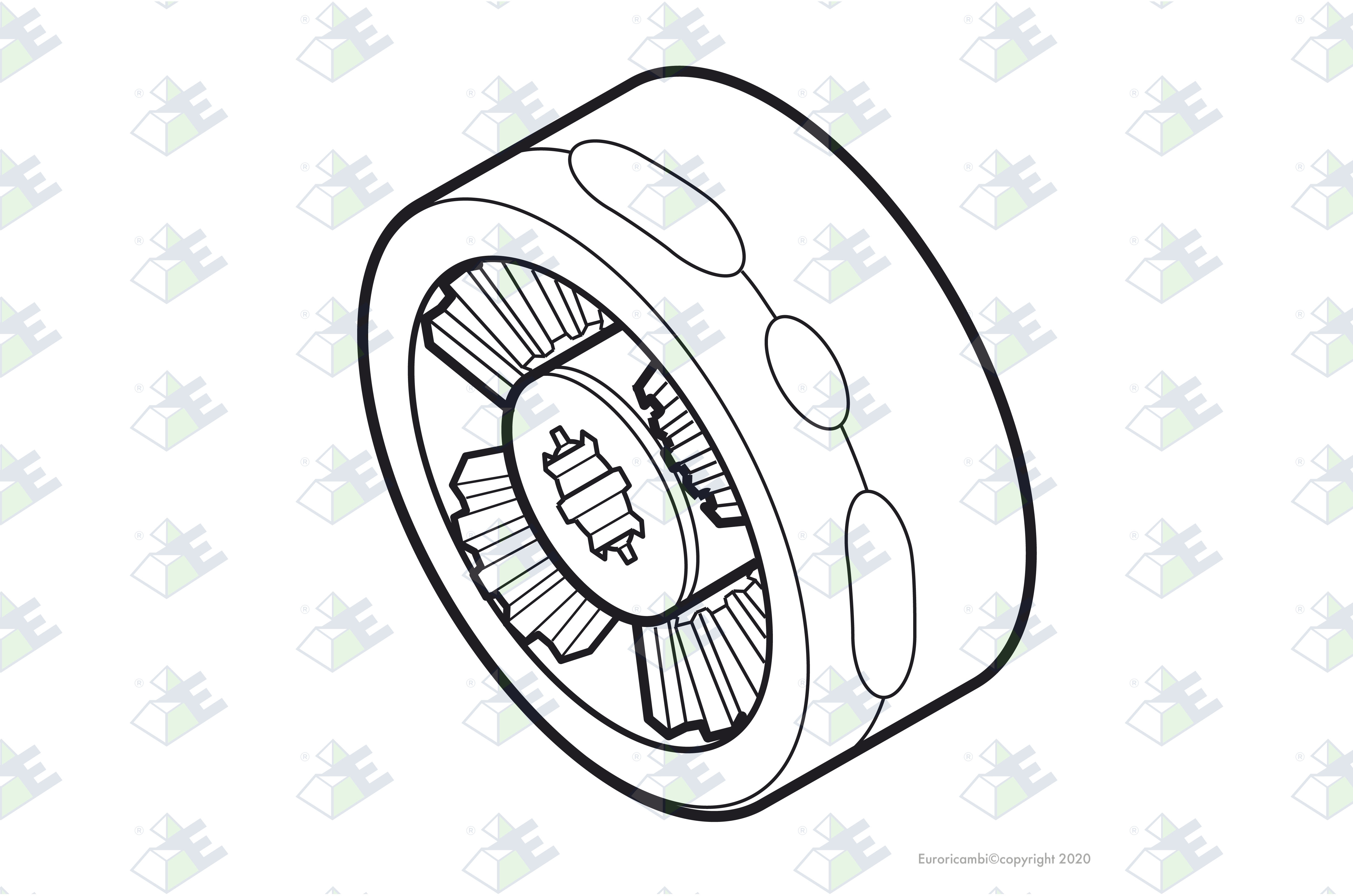 DIFF.-GEHAEUSE KOMPLETT Passend zu MERITOR A3235F1800