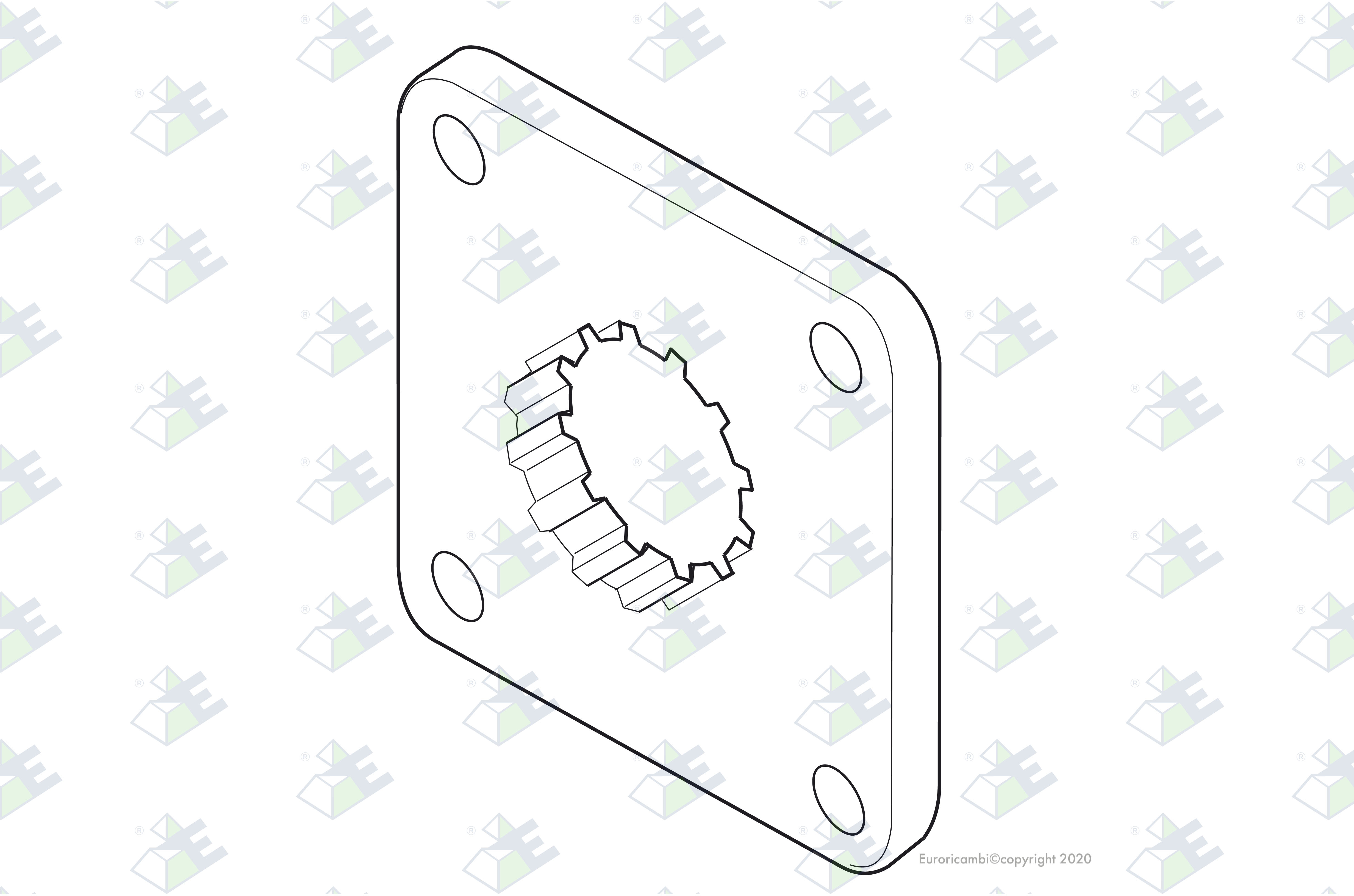 KUPPLUNGSPLATTE Passend zu MERITOR 3280H8328