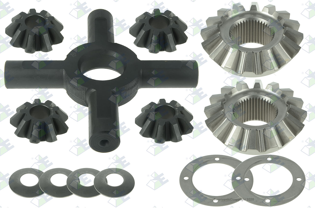 SATZ DIFFERENTIAL Passend zu MERITOR KIT326