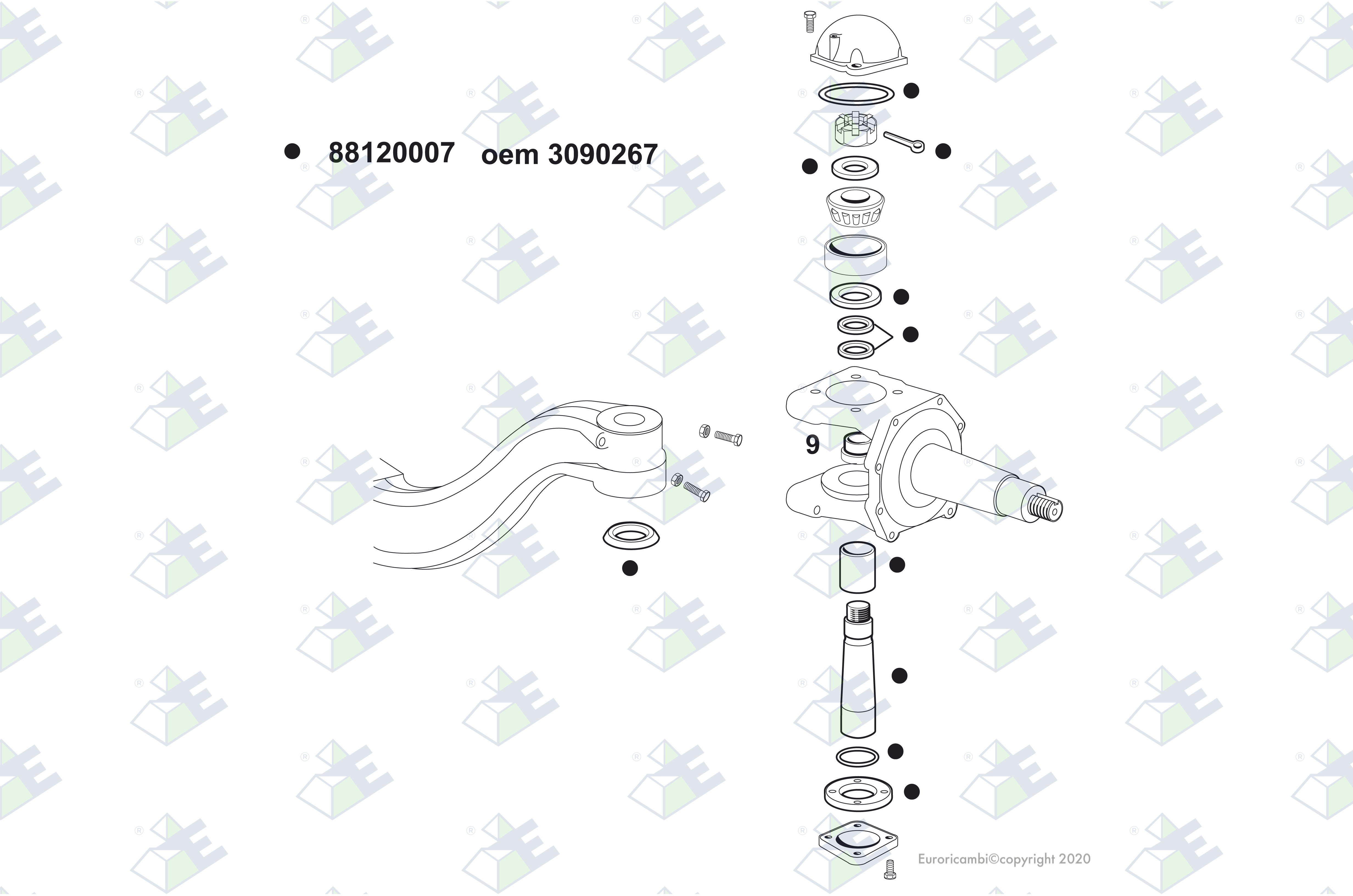 SATZ ACHSZAPFEN Passend zu VOLVO 3090267