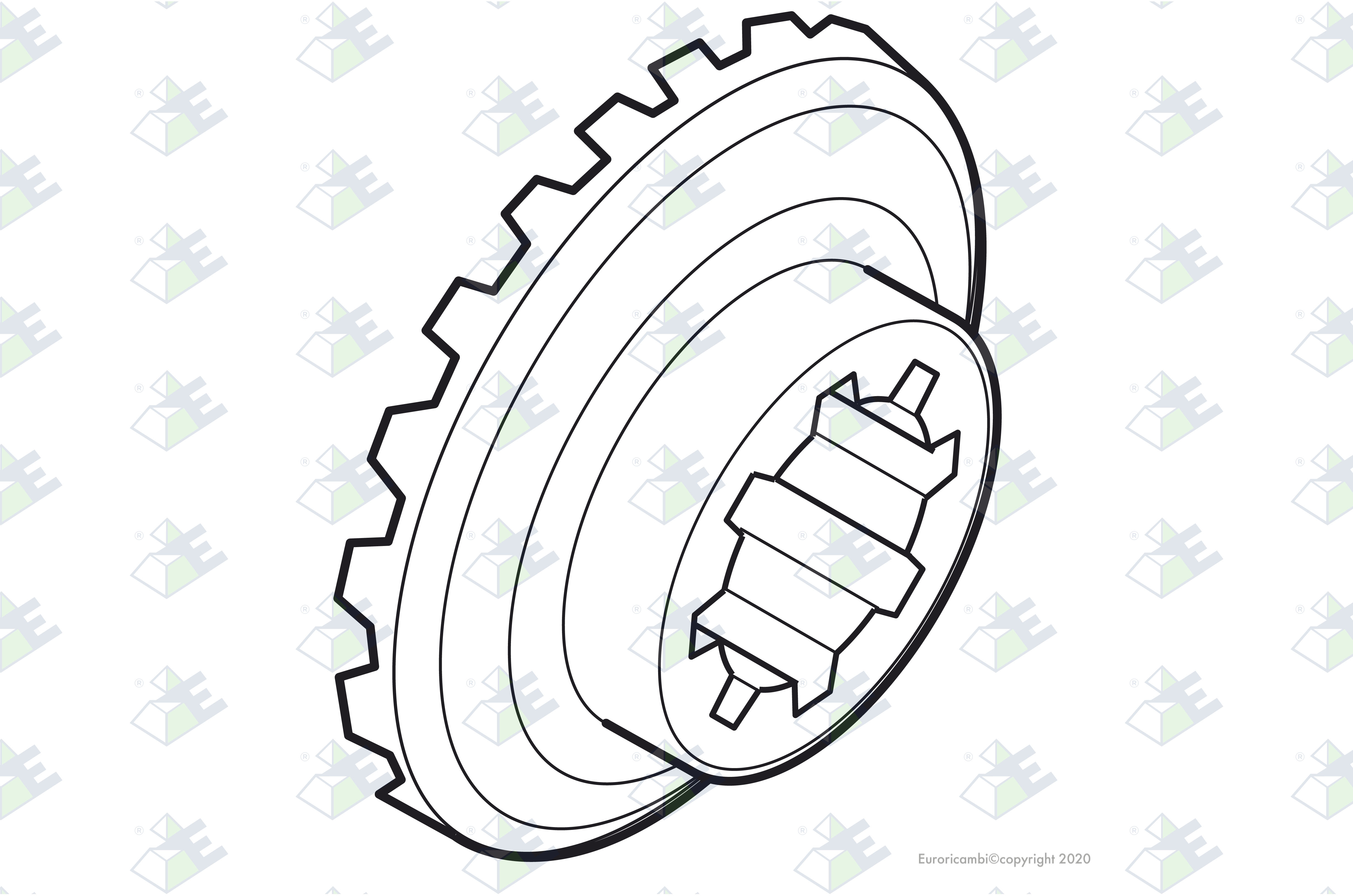 PLANETENRAD Z 20 Passend zu VOLVO 342080