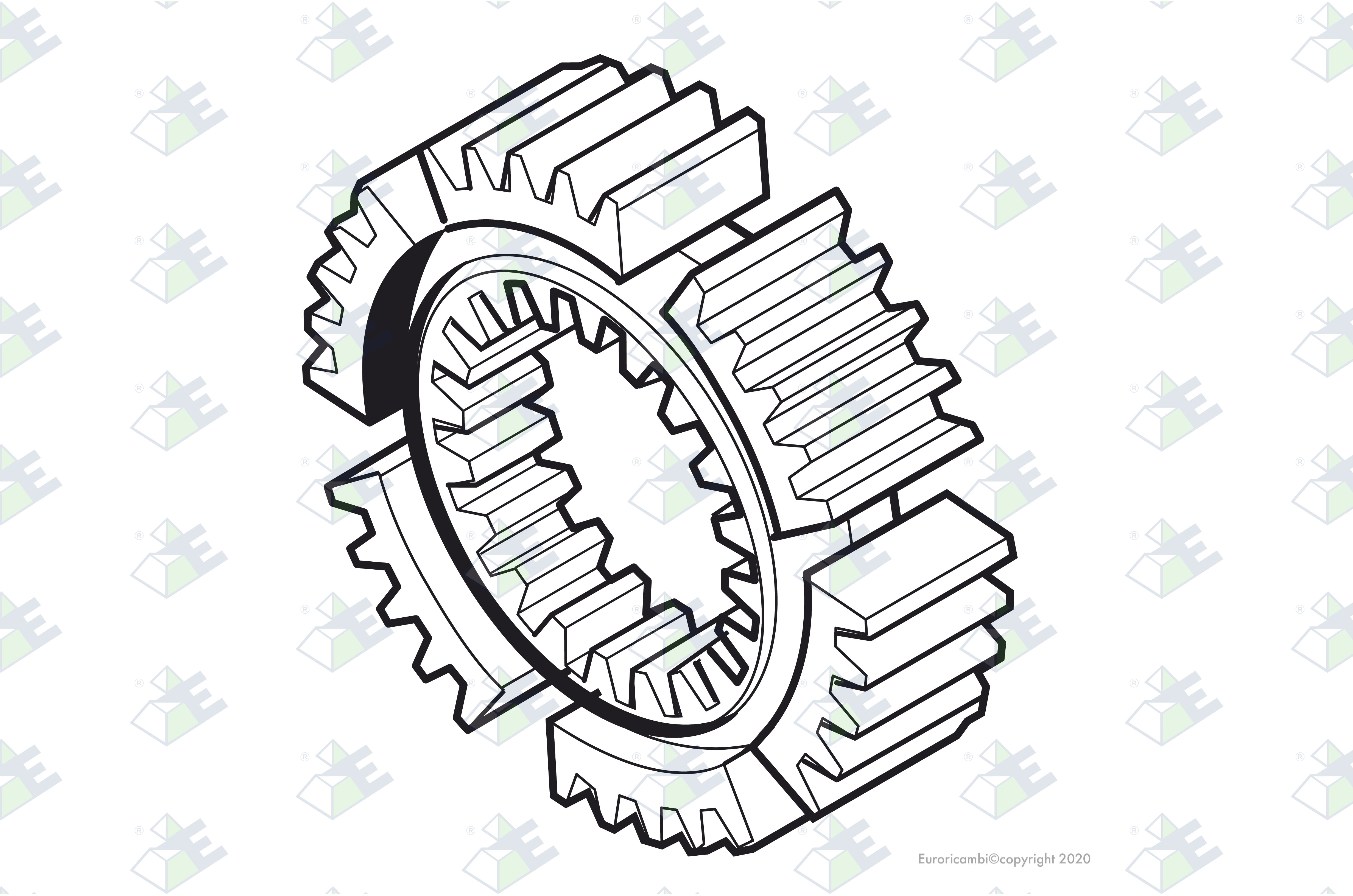 SYNCHRONISATIONSNABE Passend zu VOLVO 382801