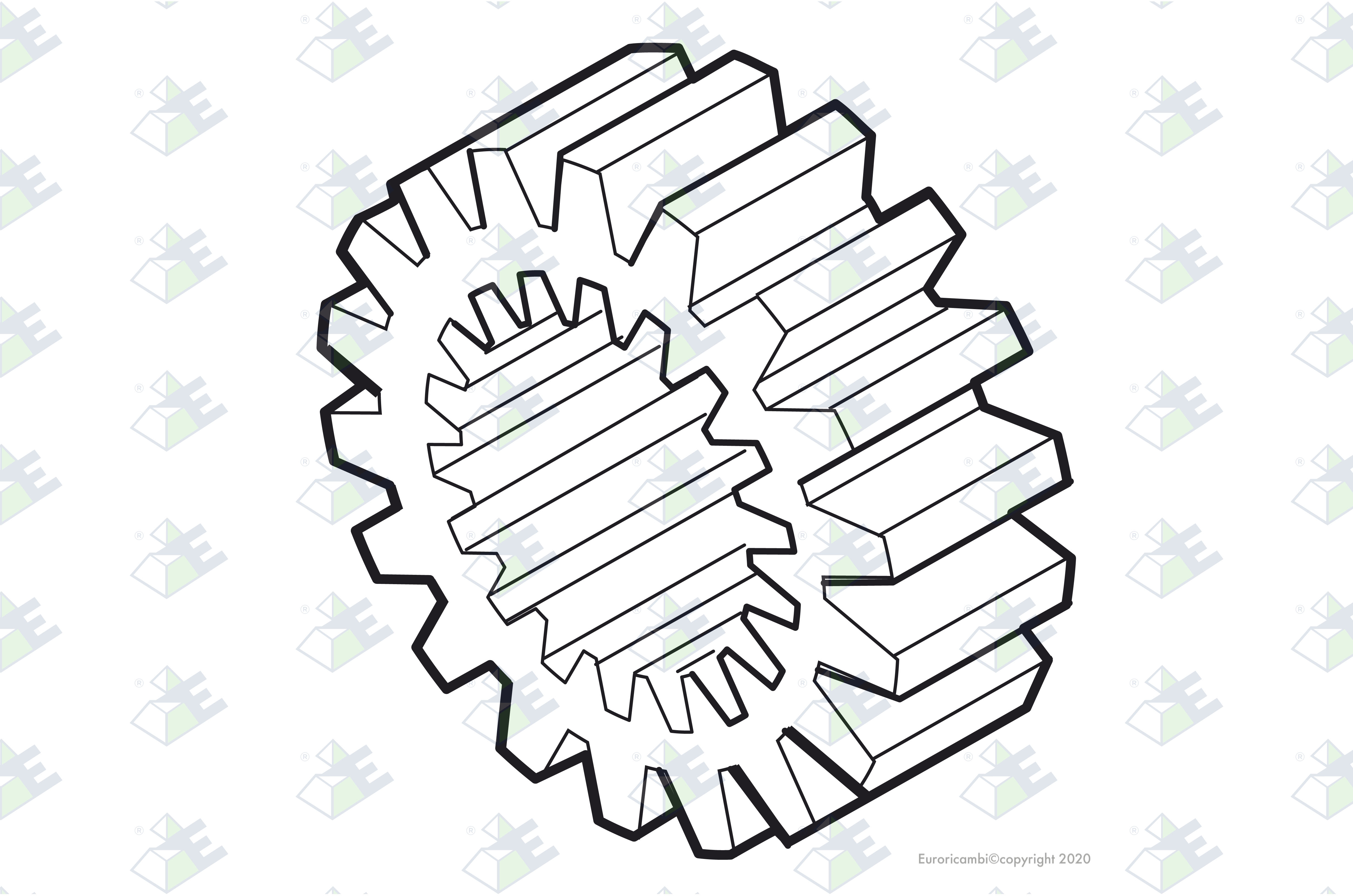 SONNENRAD Z 24 Passend zu VOLVO 1652550