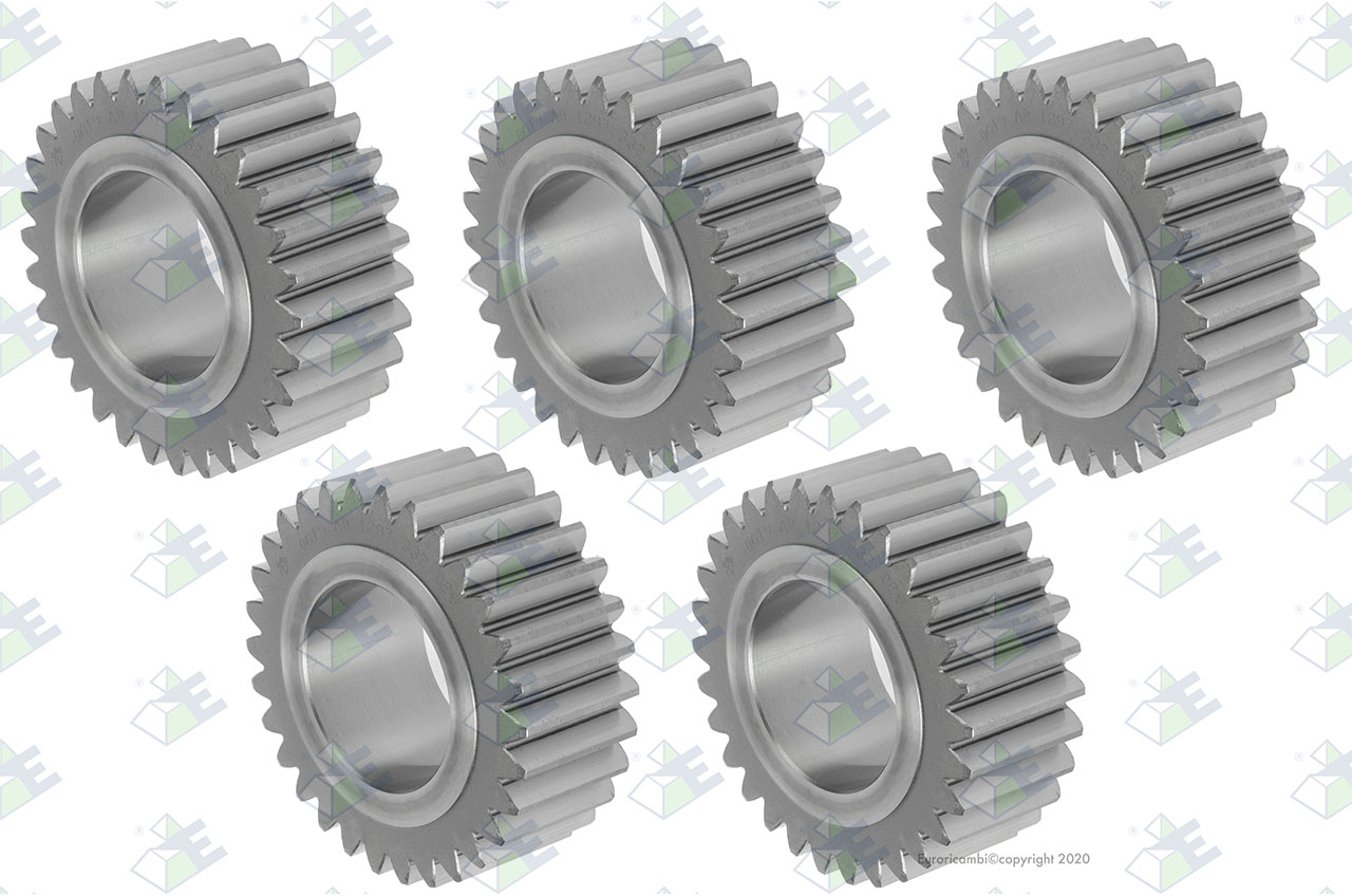 SET SATELLIT (5 TEILE) Passend zu ZF TRANSMISSIONS 1297232024