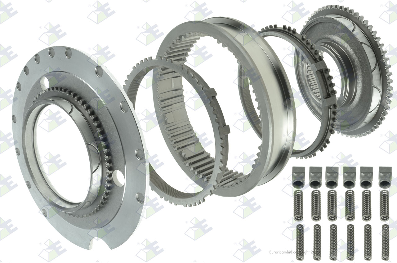 SYNCHRONISATIONSSATZ Passend zu ZF TRANSMISSIONS 1269298979