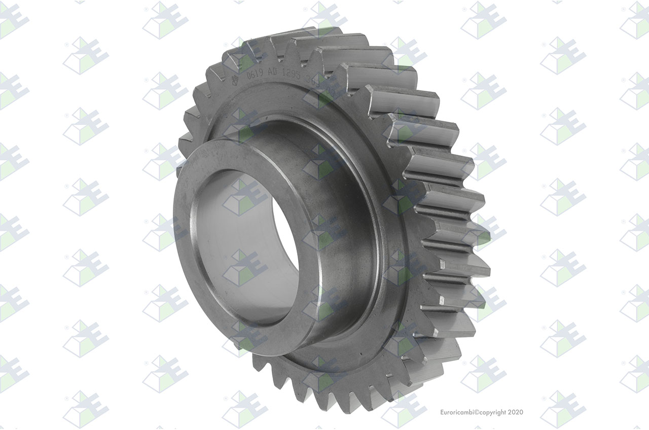 KONSTANTRAD Z 34 Passend zu ZF TRANSMISSIONS 1295303101