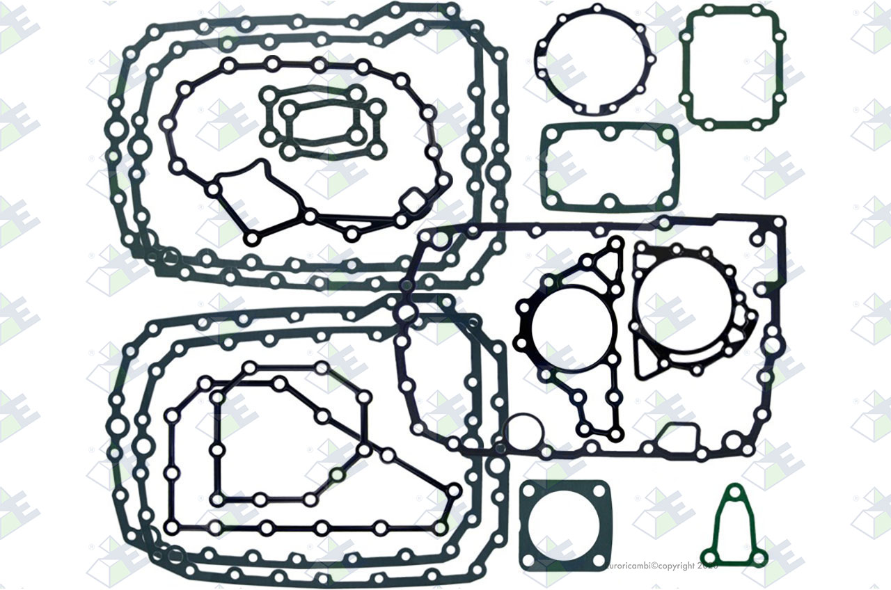 DICHTUNGSSATZ Passend zu ZF TRANSMISSIONS 1315298001