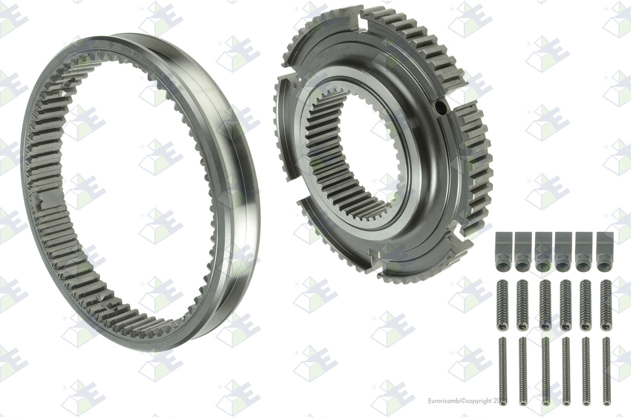 SYNCHRONISATIONSATZ 1./2. Passend zu ZF TRANSMISSIONS 1268204055