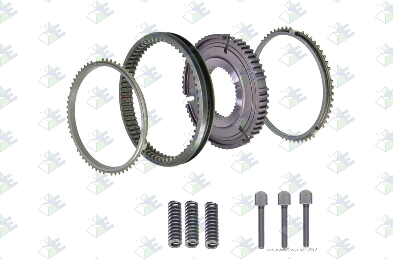 SYNCHRONISATIONSATZ 1./2. Passend zu ZF TRANSMISSIONS 1313204003