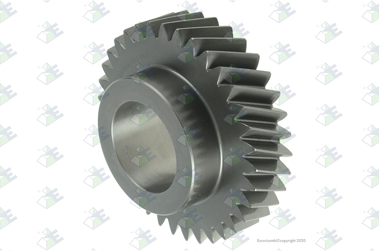 ZAHNRAD 4. GANG Z 35 Passend zu ZF TRANSMISSIONS 1316303063