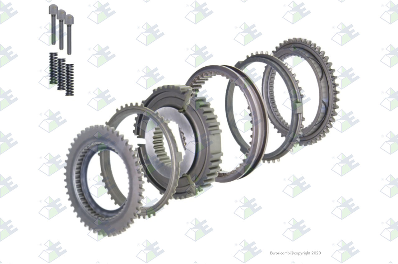 SYNCHRONISATIONSATZ 3./4. Passend zu ZF TRANSMISSIONS 1304298965