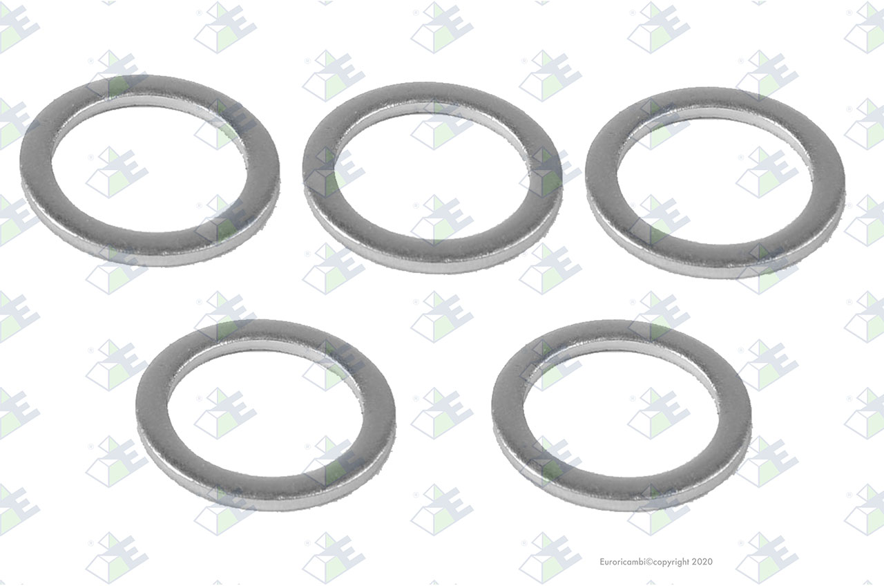 DICHTUNGSRING 16X22X1,4MM Passend zu ZF TRANSMISSIONS 0634801219