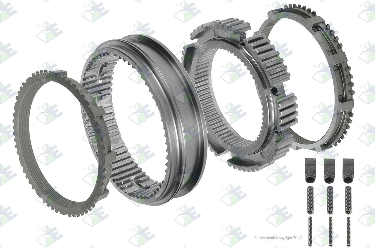 SYNCHRONISATIONSSATZ Passend zu ZF TRANSMISSIONS 1316233022