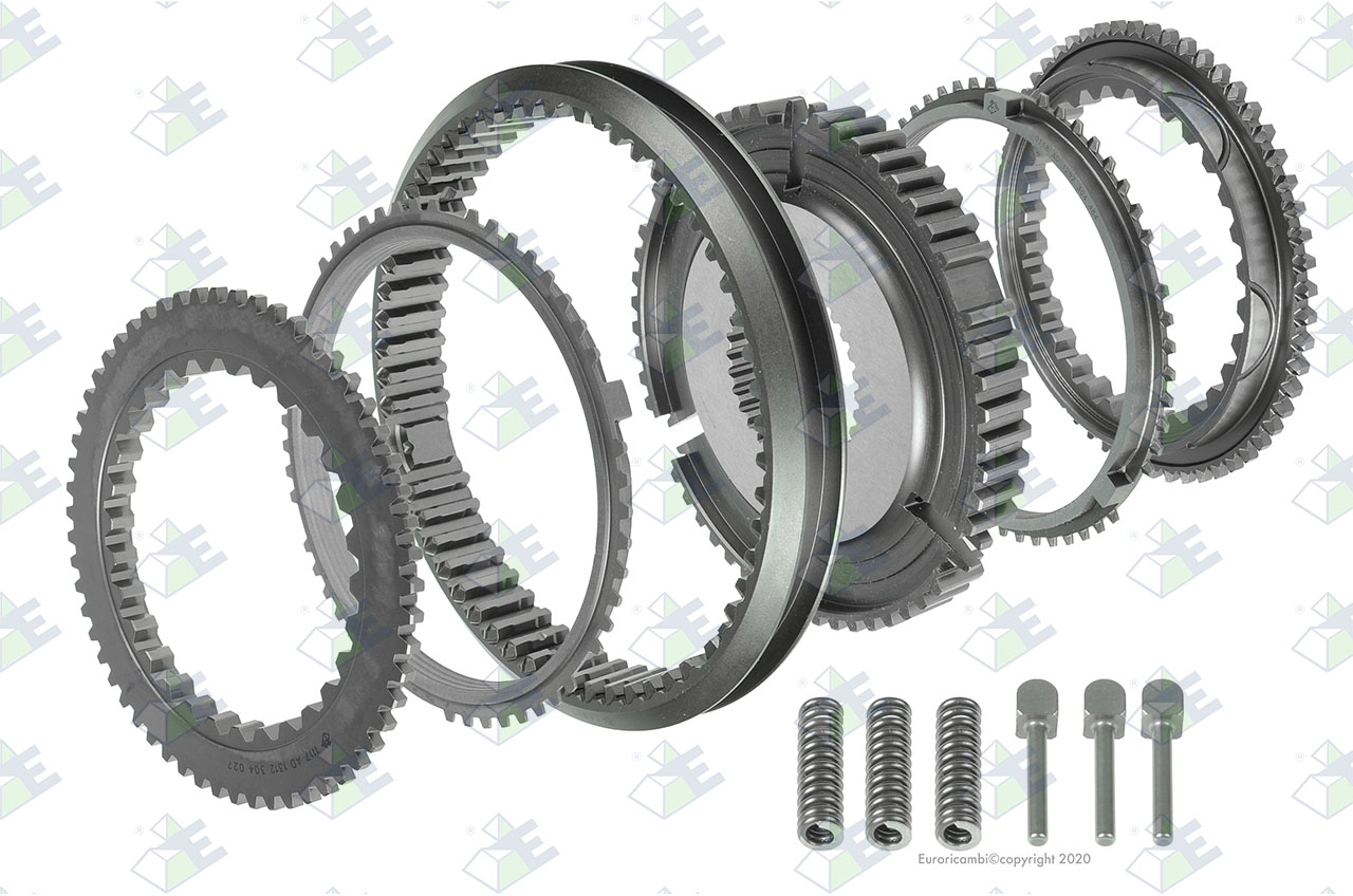 SYNCHRONISATIONSATZ 3./4. Passend zu ZF TRANSMISSIONS 1310298017