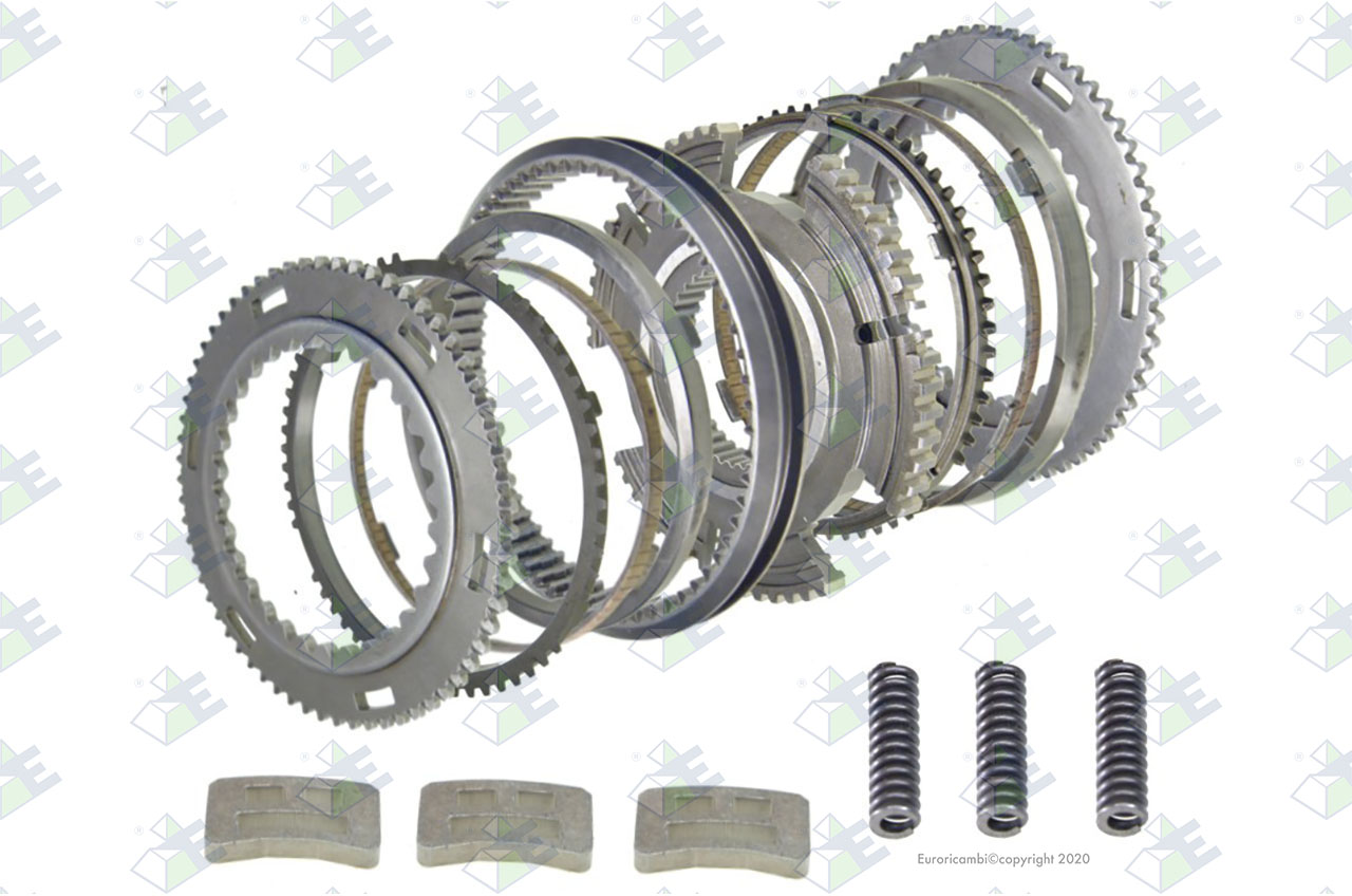 SYNCHRONISATIONSATZ 1./2. Passend zu ZF TRANSMISSIONS 1310204026