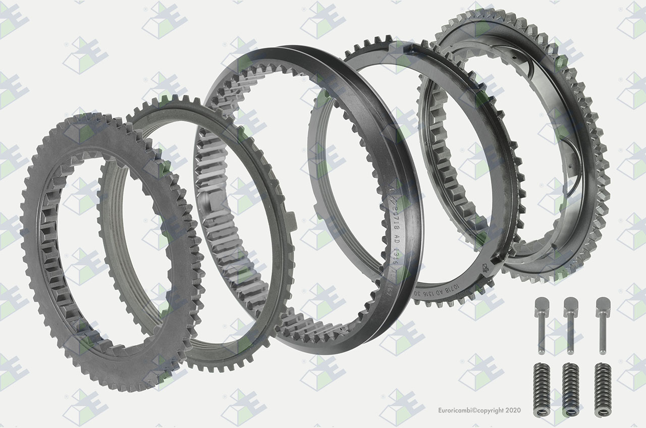 SYNCHRONISATIONSATZ 3./4. Passend zu ZF TRANSMISSIONS 1315298067