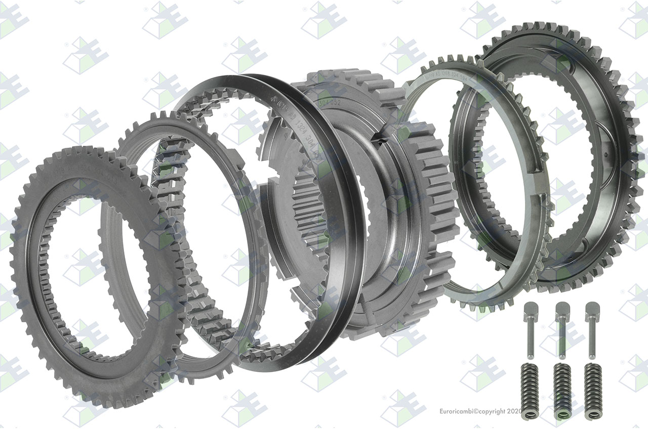 SYNCHRONISATIONSATZ 1./2. Passend zu ZF TRANSMISSIONS 1324298003